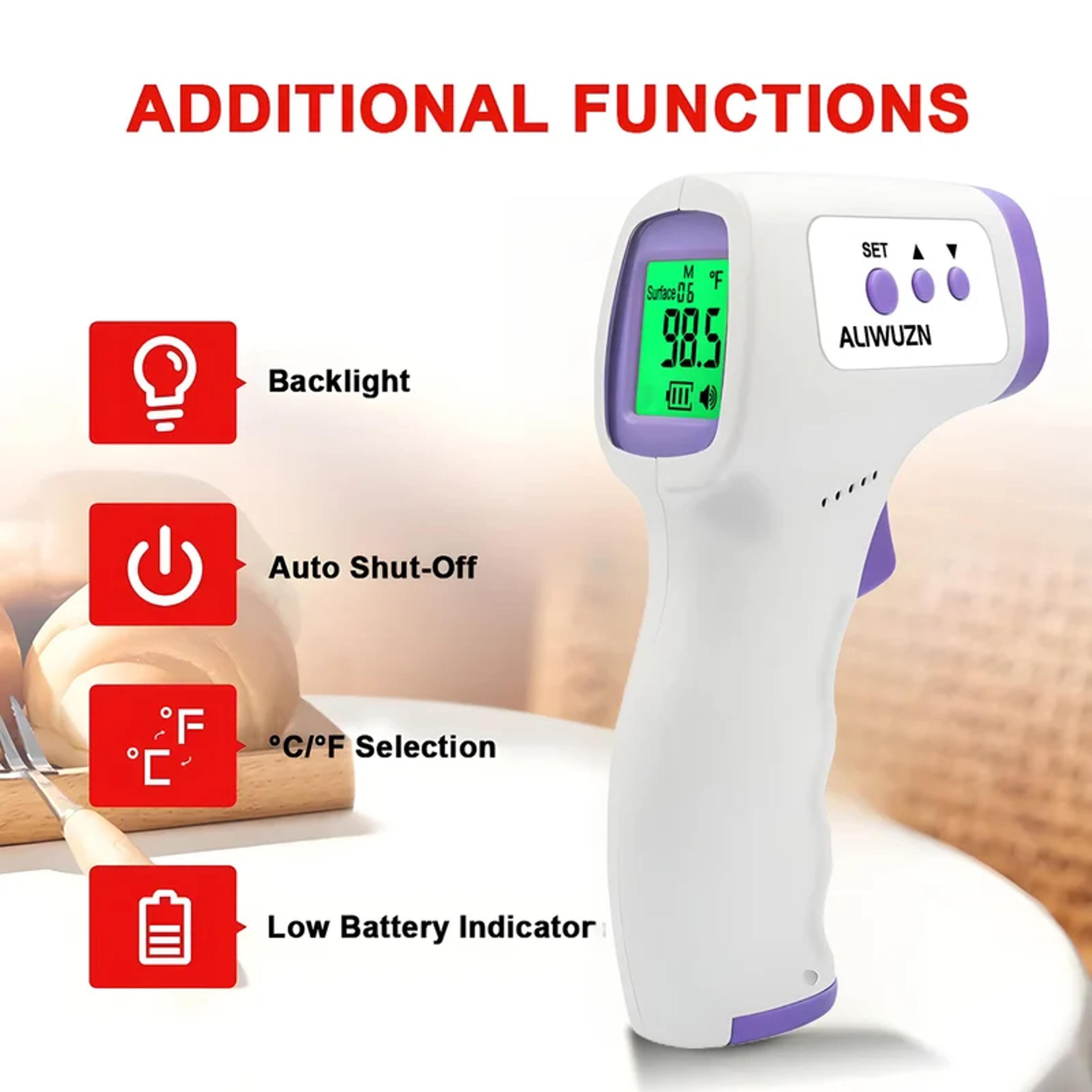 Accurate Nonmedical Thermometer Quick Read Safe Home Use 1