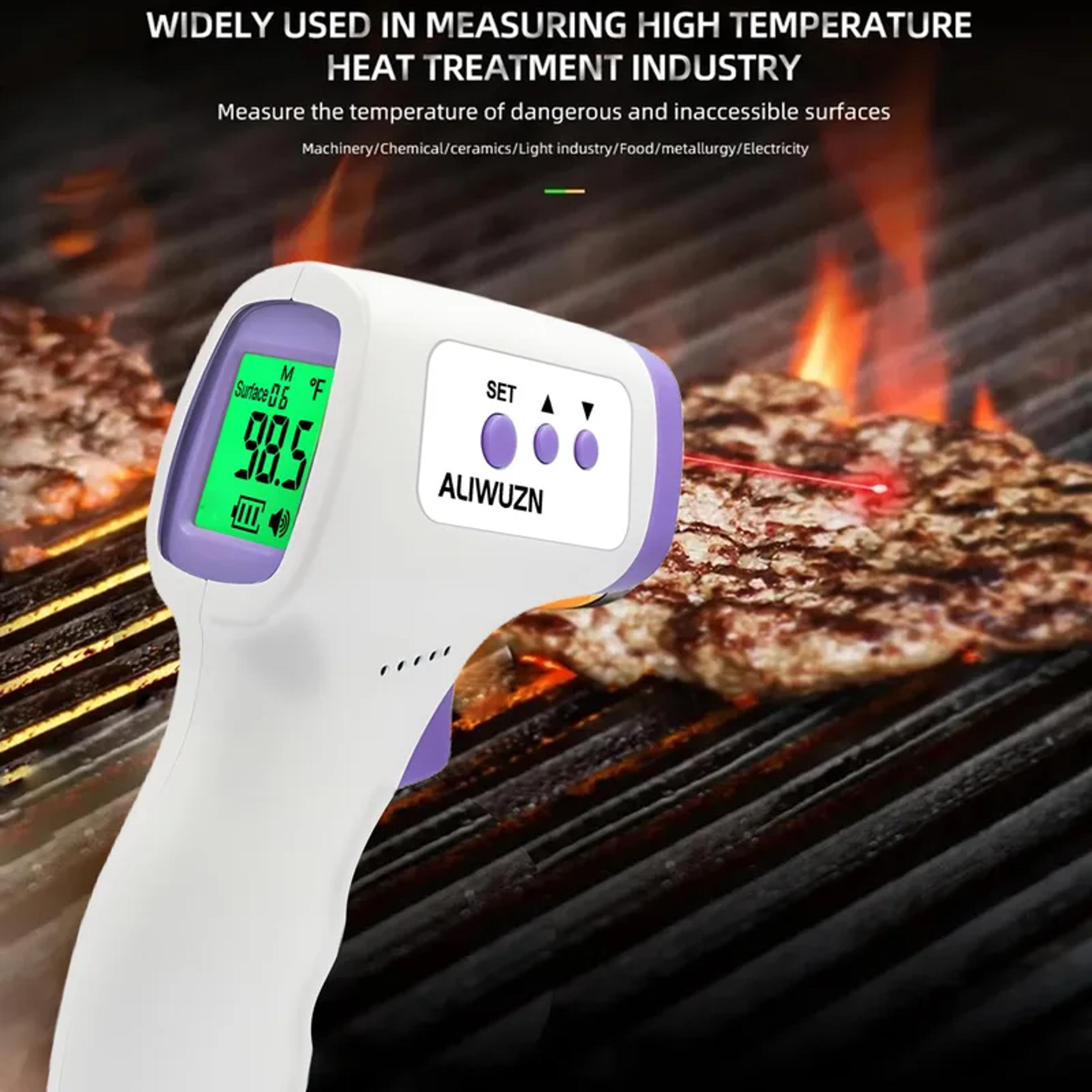 Accurate Nonmedical Thermometer Quick Read Safe Home Use 4