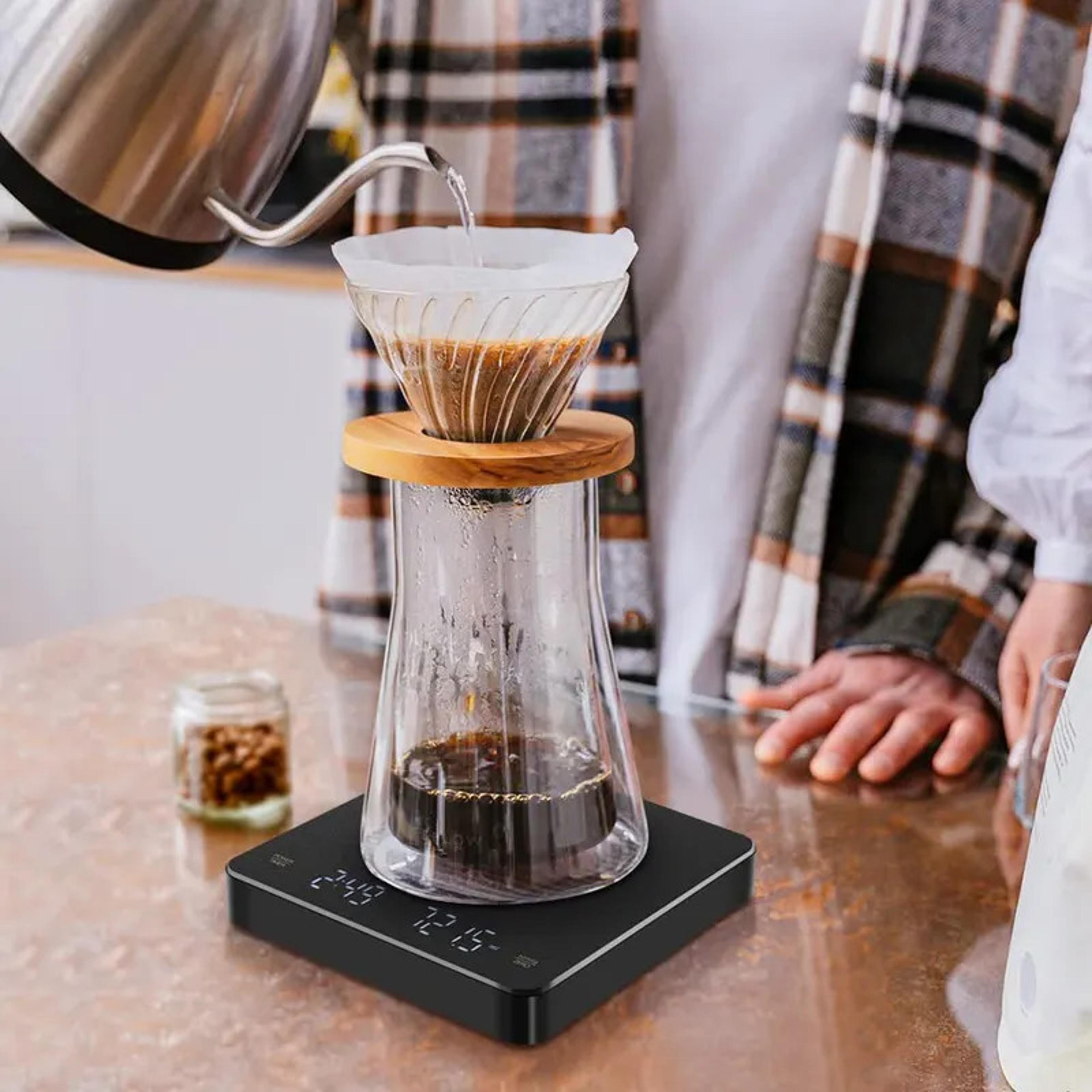 High Precision Kitchen Scale Digital Coffee Scale With Timer LED Espresso USB 3kg Max Weighing 2