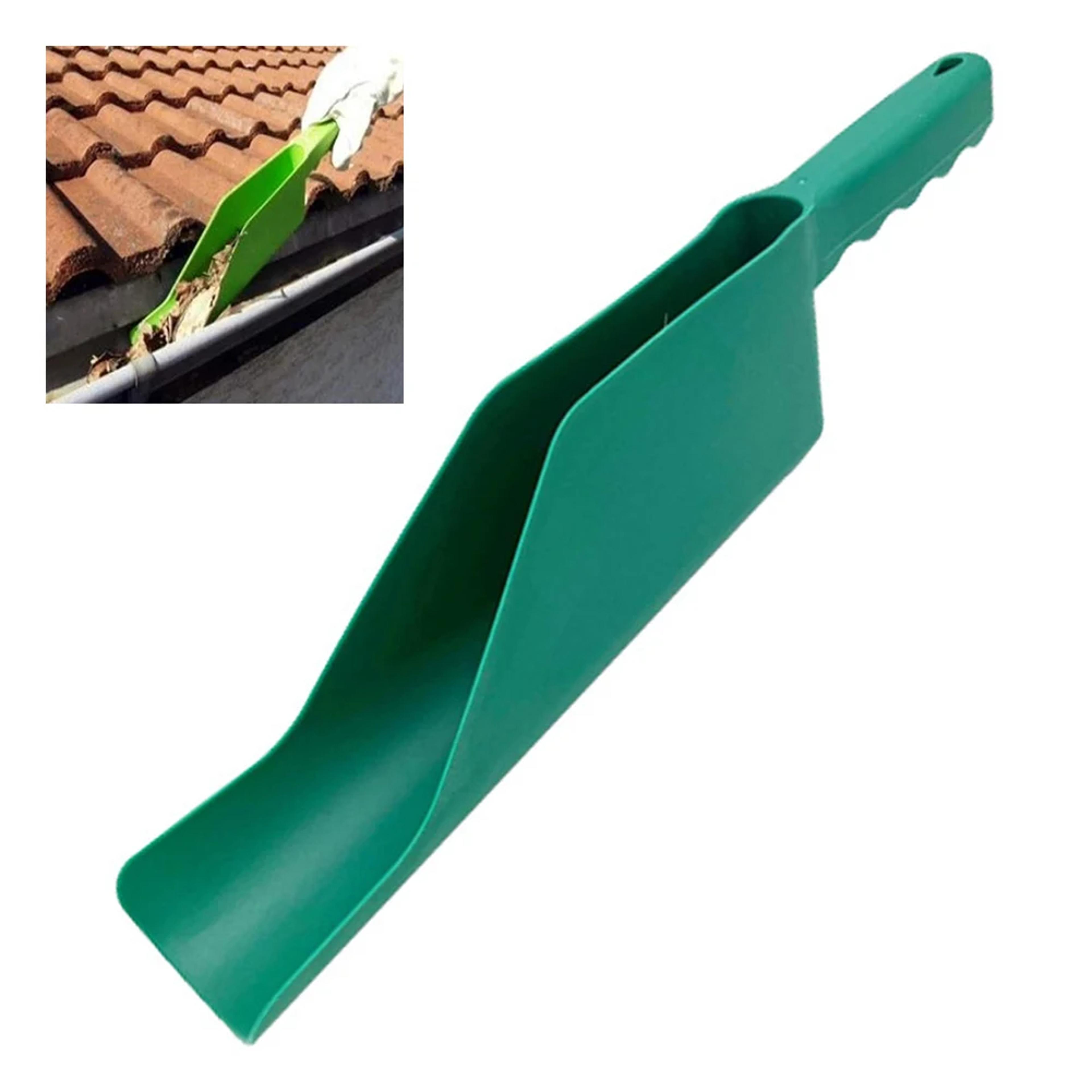 flex fit dirt debris remove roof tools, gutter spoons for garden leaf cleaning