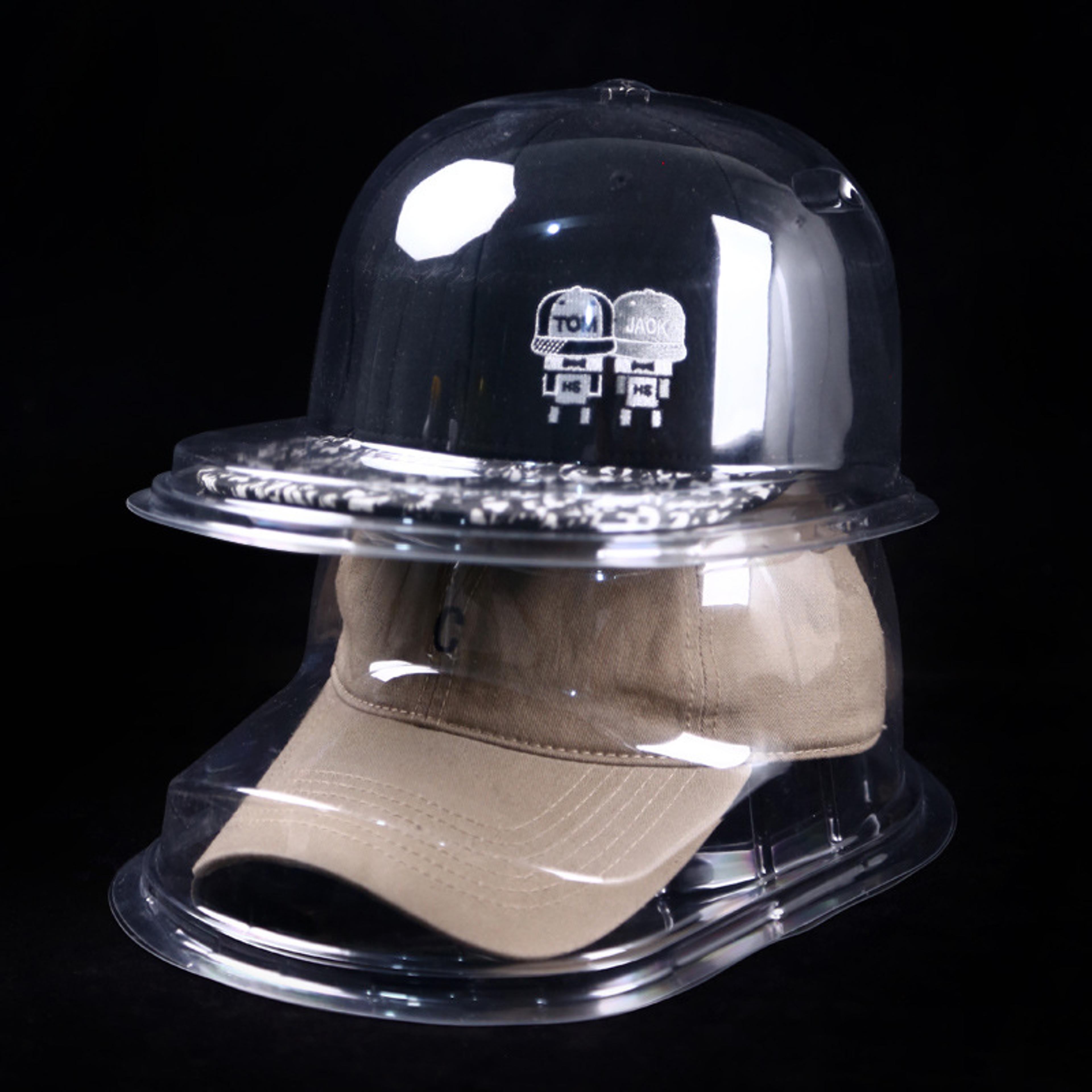 Baseball Cap Display Stand With Dust Cover Transparent Box For AntiDeformation Storage  Hanging Sup 0