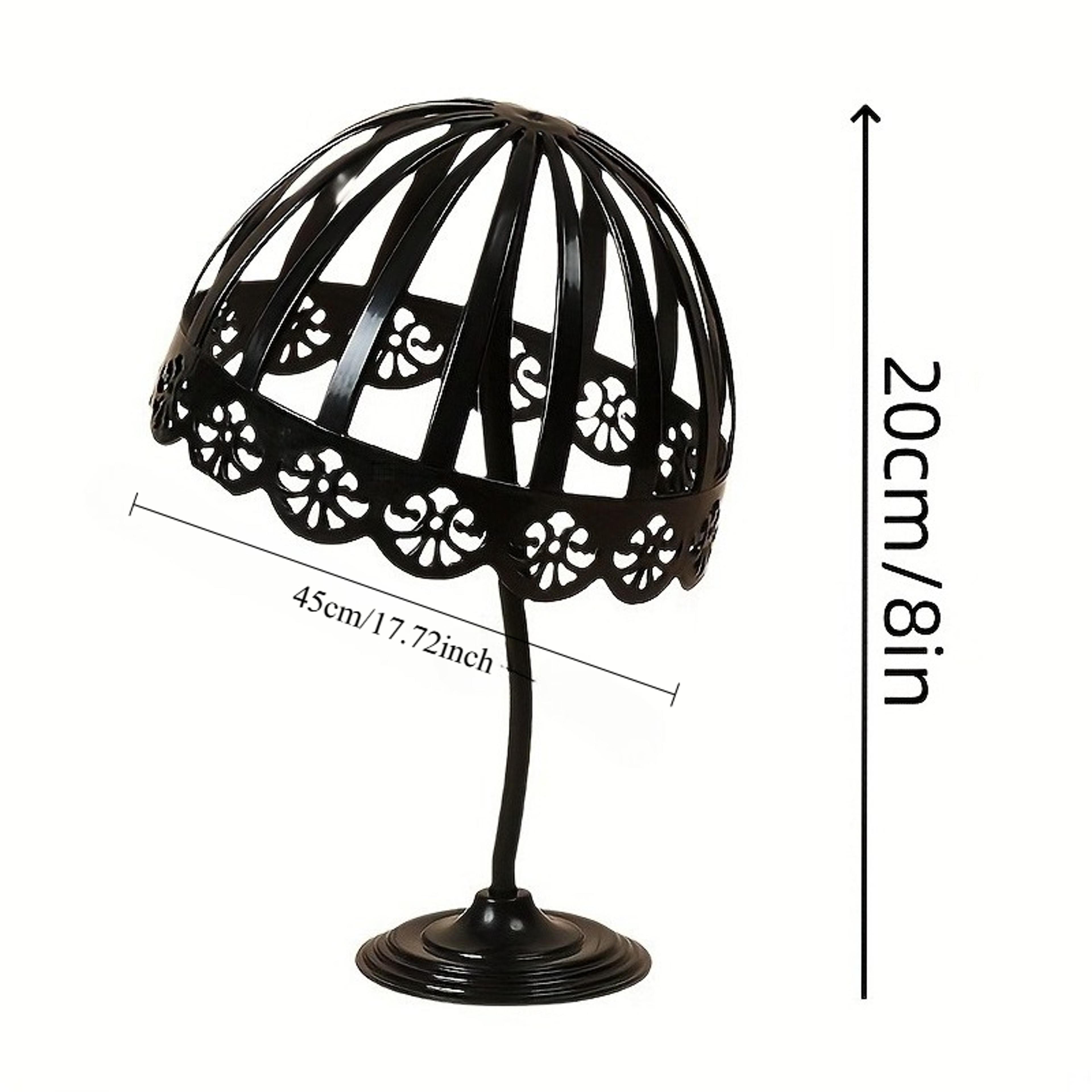 Freestanding Hat  Wig Display Rack Versatile Cap Storage Stand For Home  Shop 2