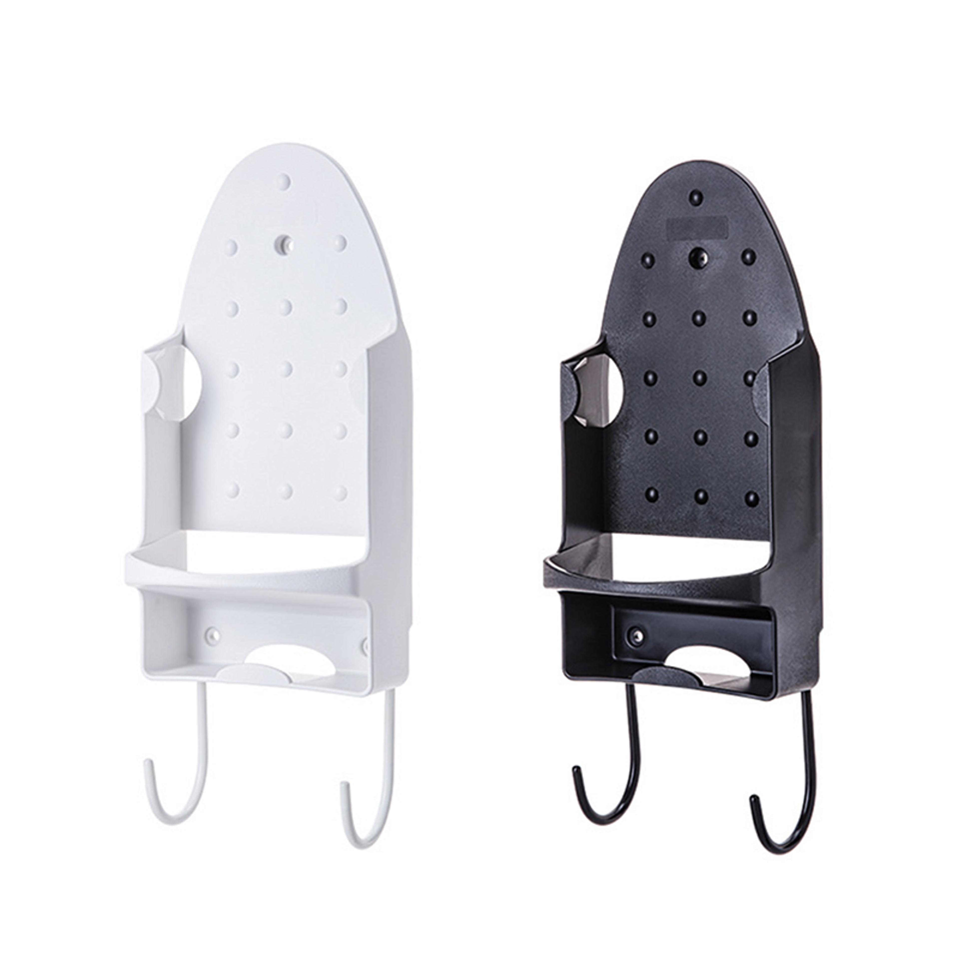 Wall Mount Iron Storage Rack Portable Iron Holder For Home  Hotel Use 3