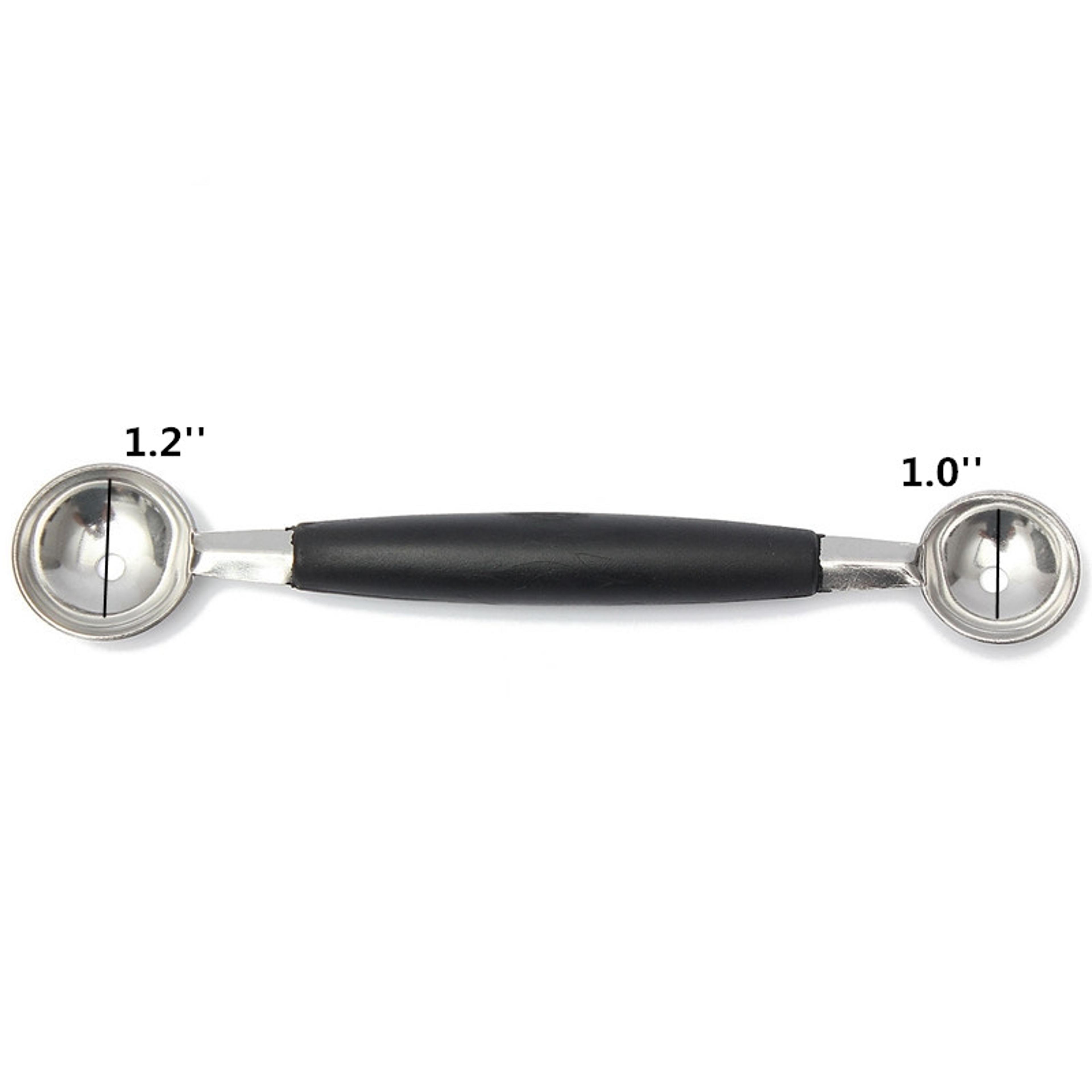 Stainless Steel Melon Baller  Fruit Scoop Set Perfect For Ice Cream Fruit And Vegetable Balls 2