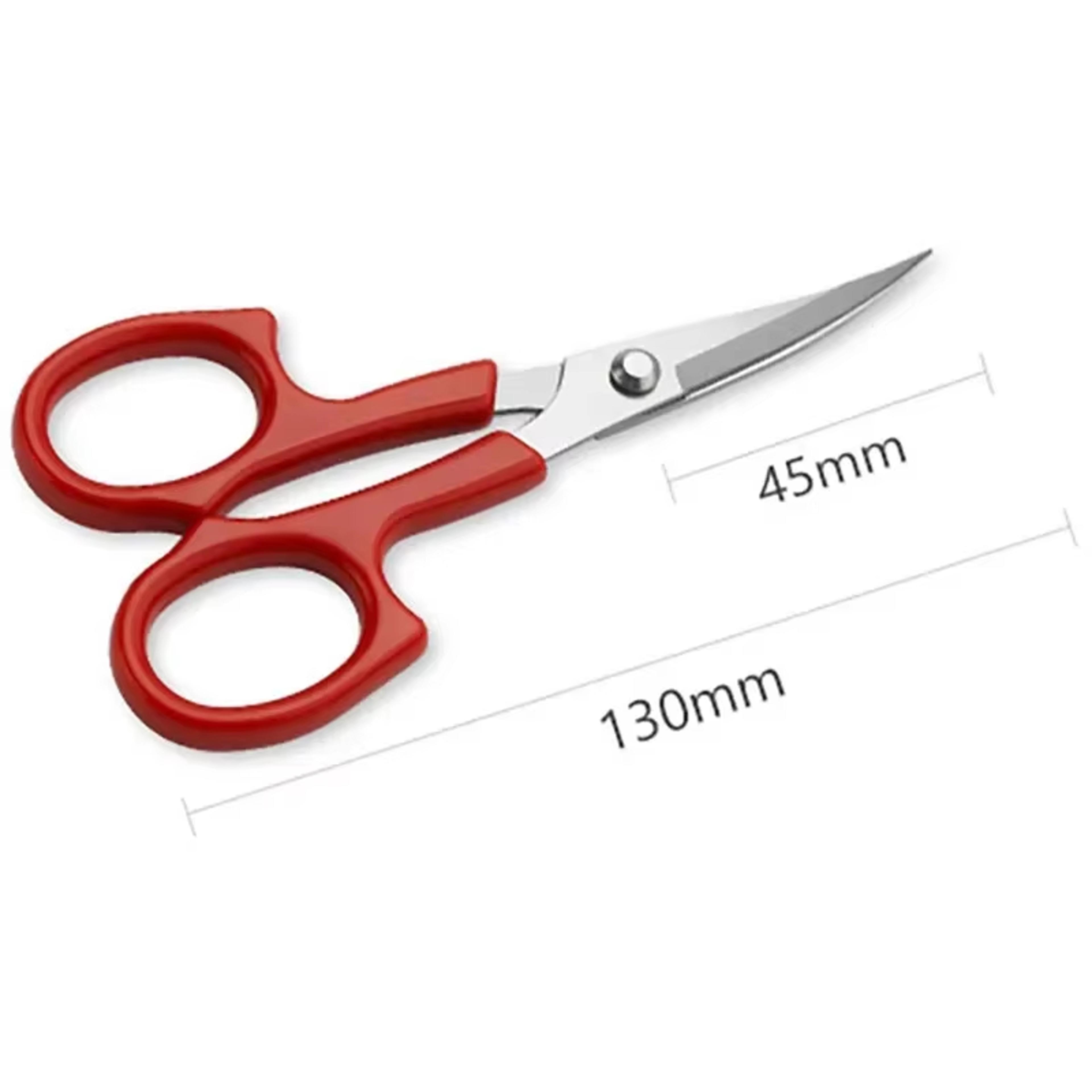 Angled Curved Scissors For Embroidery Sewing  Cross Stitch Precision Thread Cutter 1