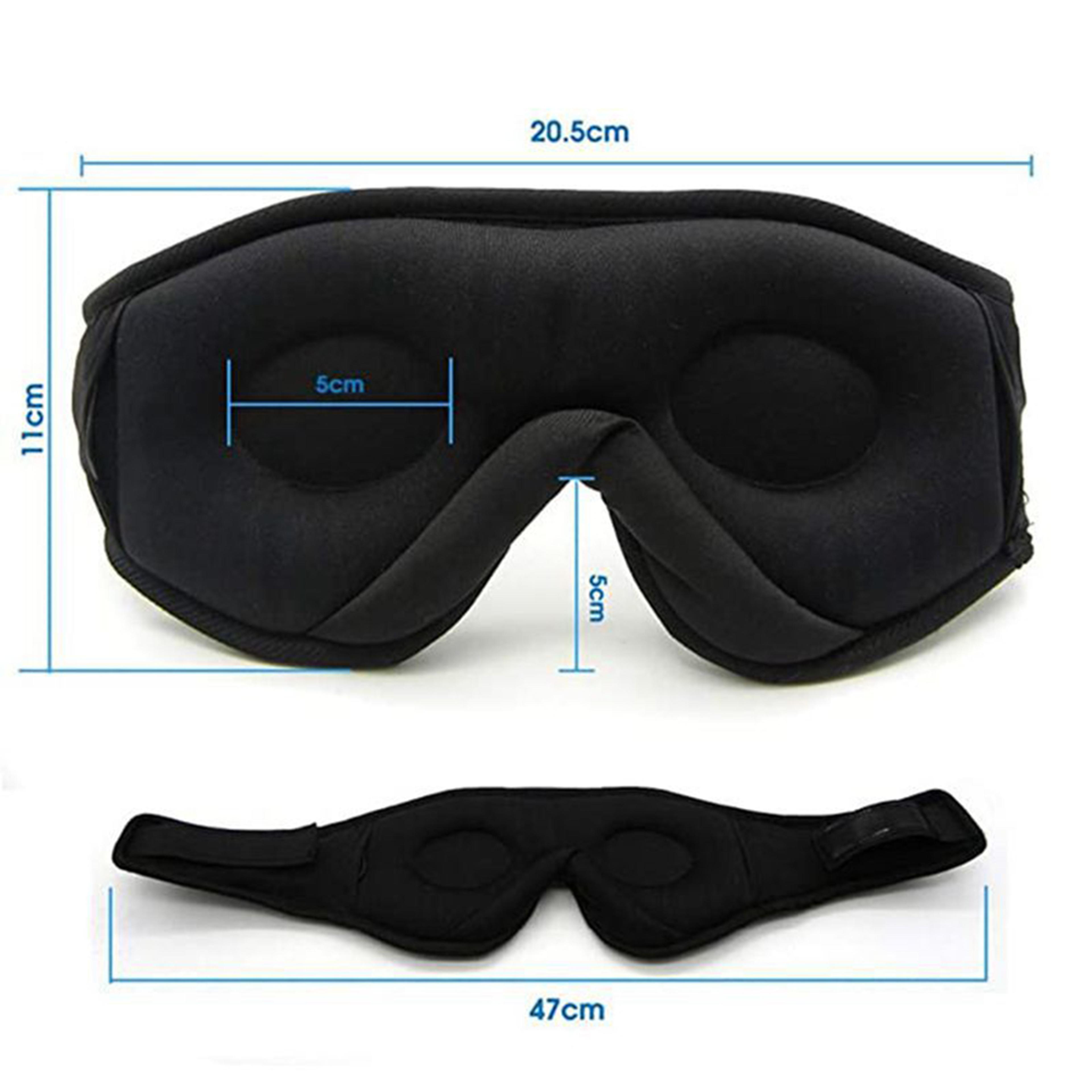 Bluetooth Sleep Mask 3D Eye Mask With Builtin HD Speakers For Comfortable Sleep And Music Playback 1