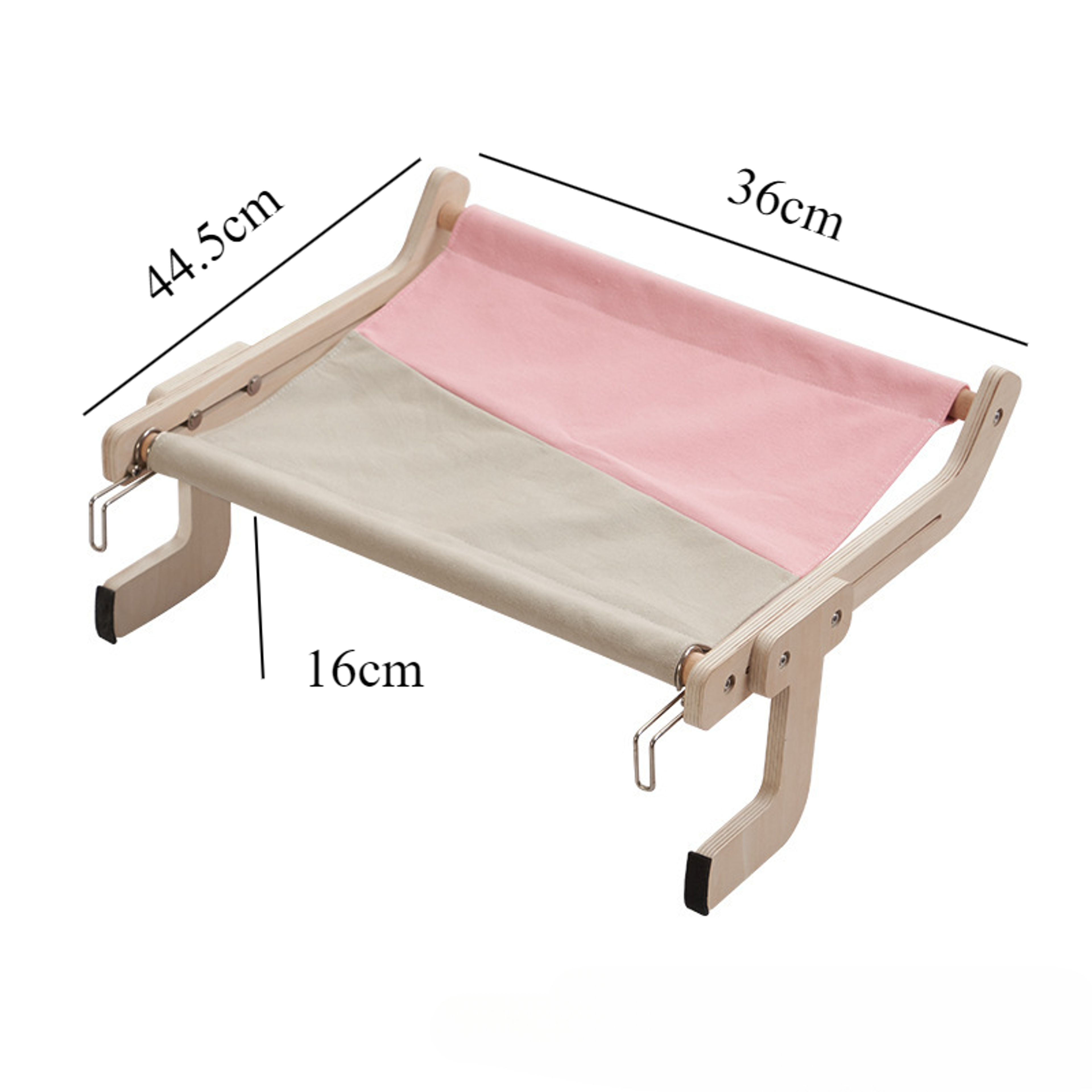 Portable Cat Suspension Hammock Comfortable Detachable Sunroom Seat  Climbing Frame EasytoWash Pet  5