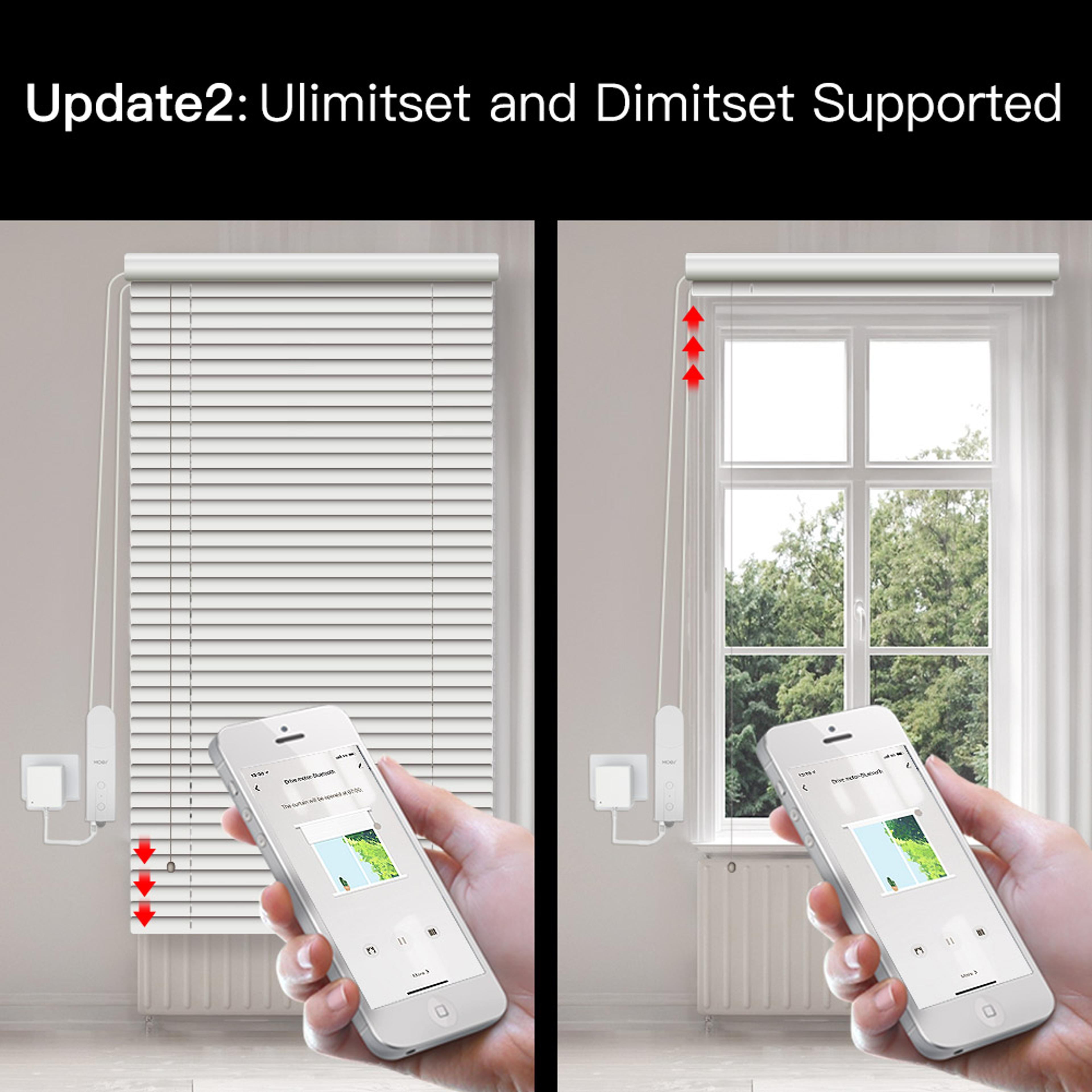Smart Roller Blind Motor With Tuya App Control For Motorized Roller Blinds Compatible With Alexa An 2