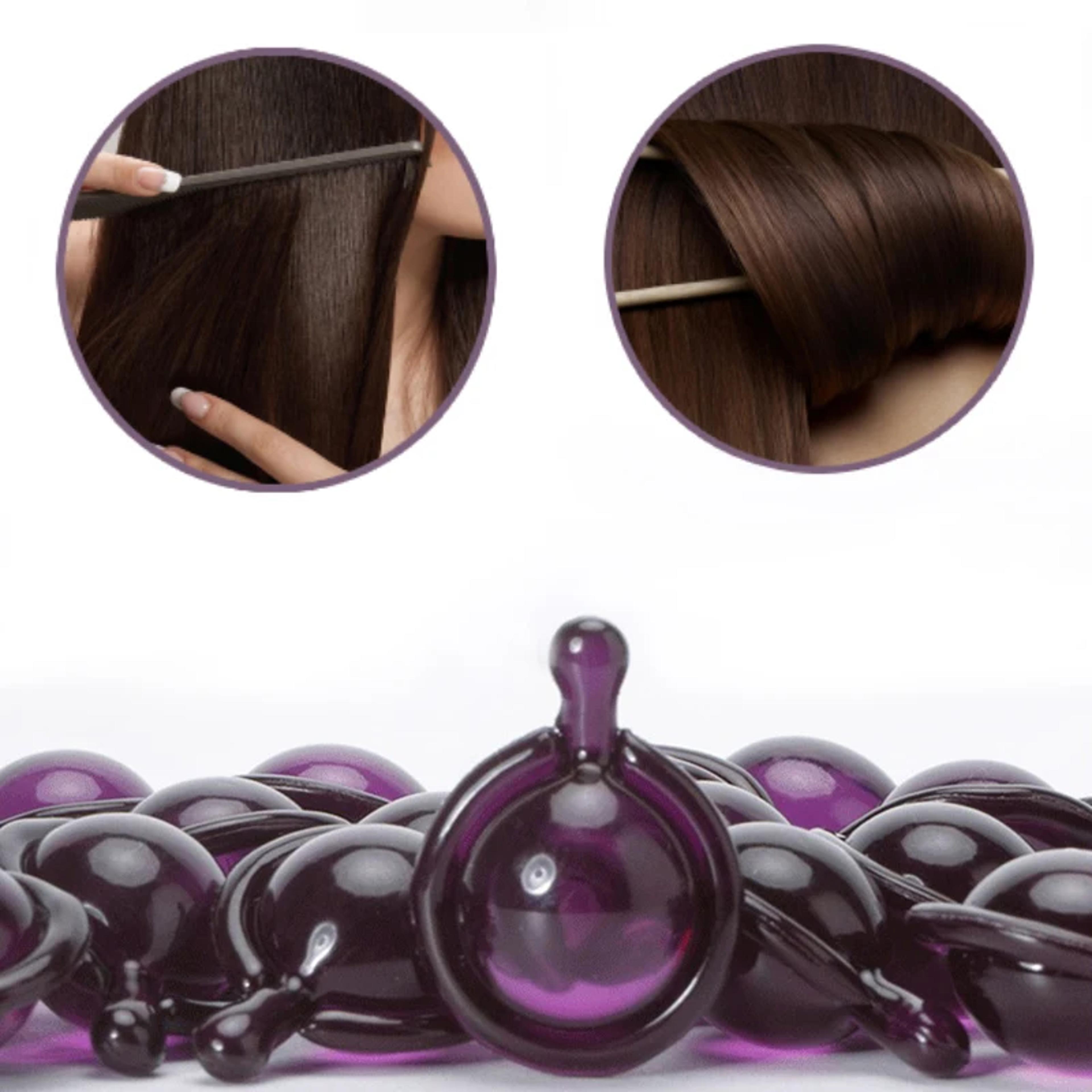 keratin hair repair serum oil for damaged hair, loss prevention & silky smooth finish