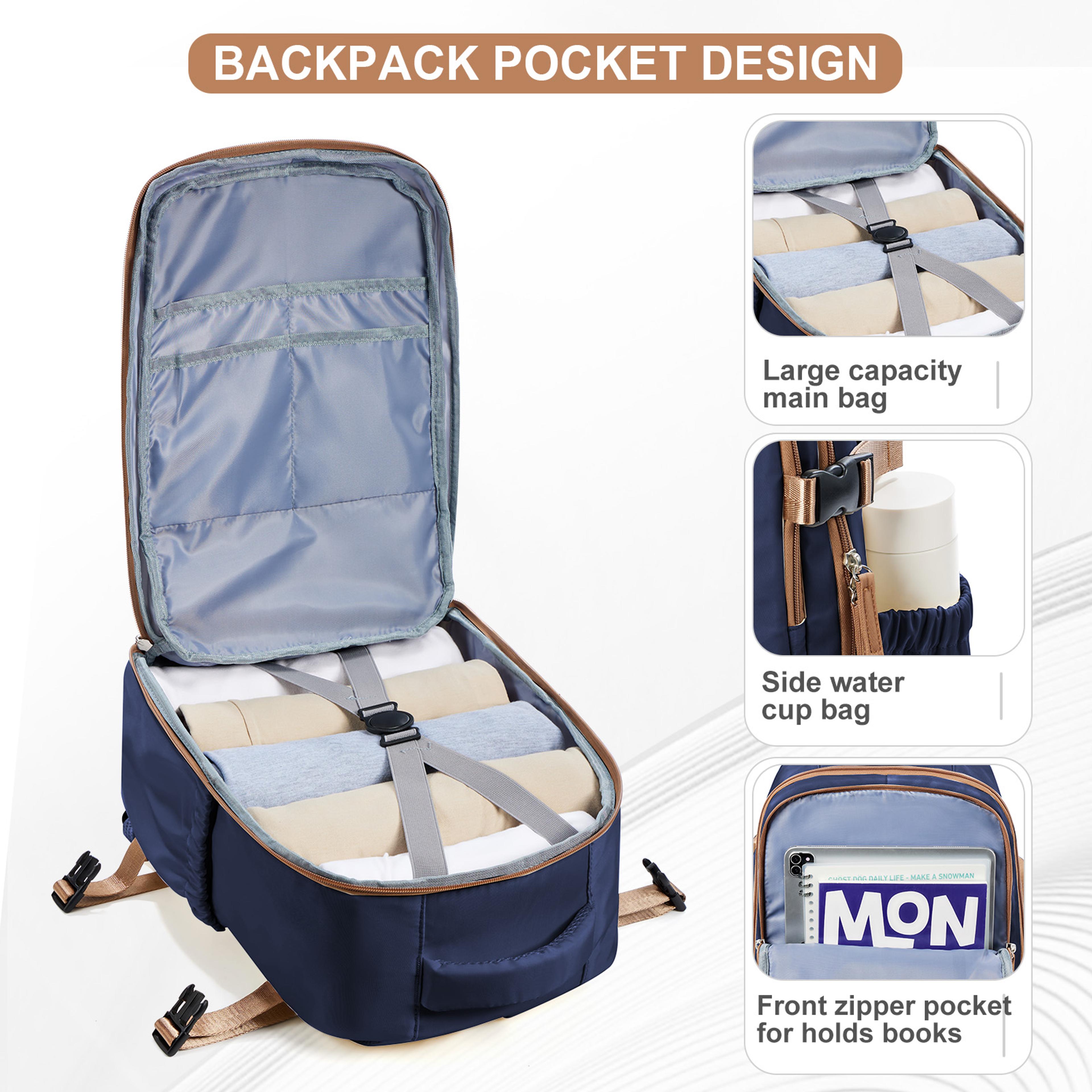 Mens Waterproof Business Backpack For Travel  Notebook Spacious Cabin Bag For Ryanair Stylish And P