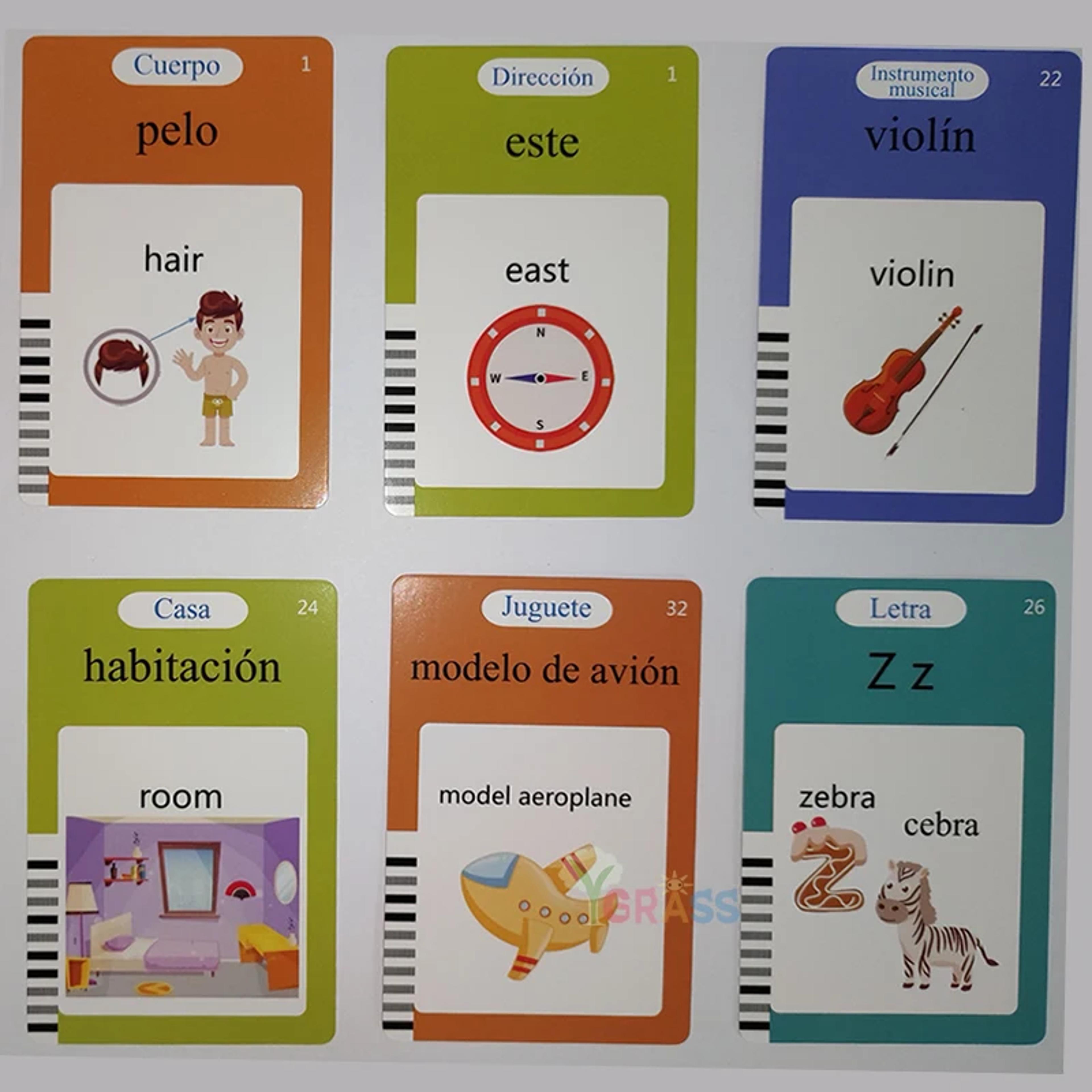 Interactive Talking Flash Cards For Kids Language Learning Toy With Audio Reader For Toddlers And P 4
