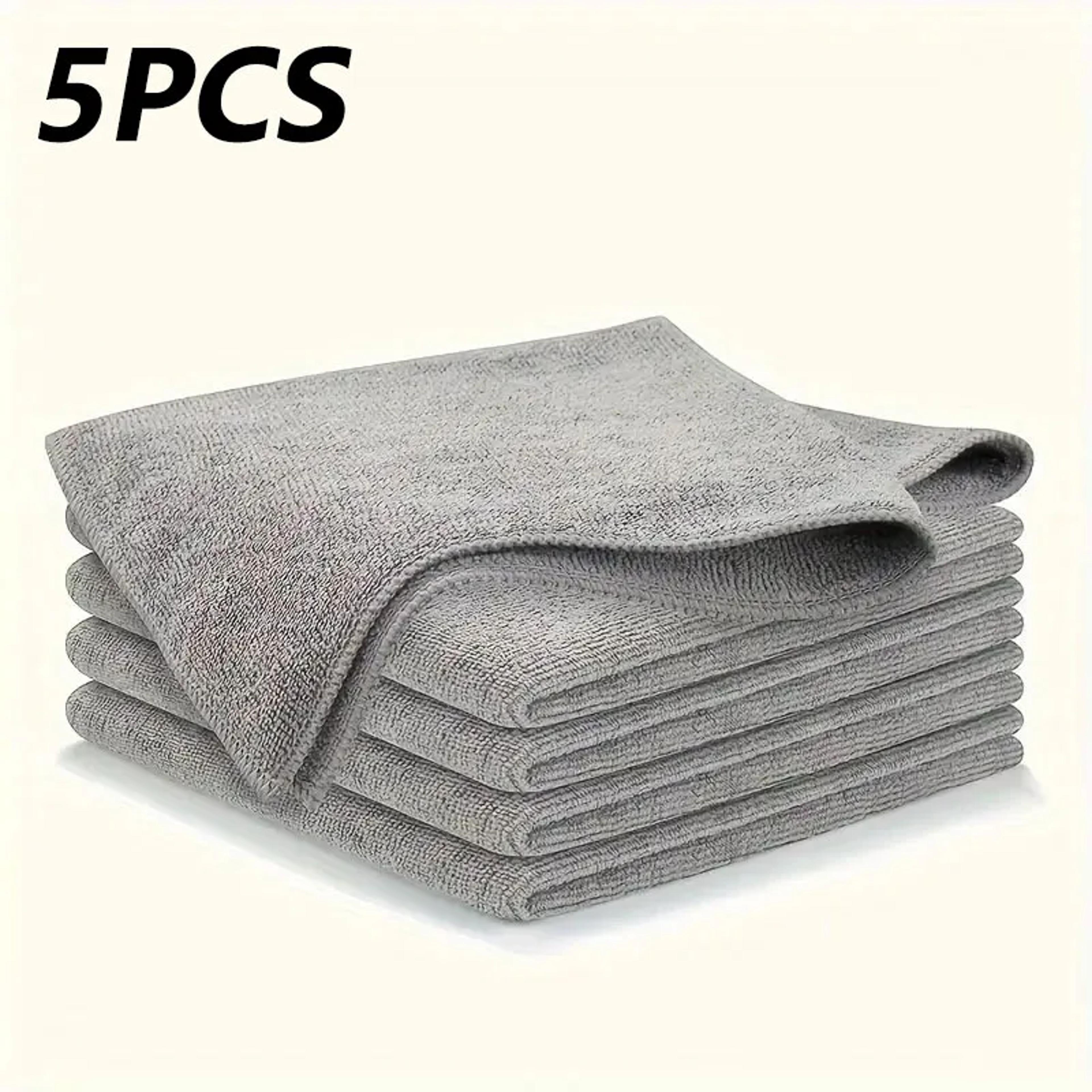 Premium Thick Microfiber Cleaning Cloth Lint Free Car Cleaning Cloth For Windows Glass  MultiSurfac