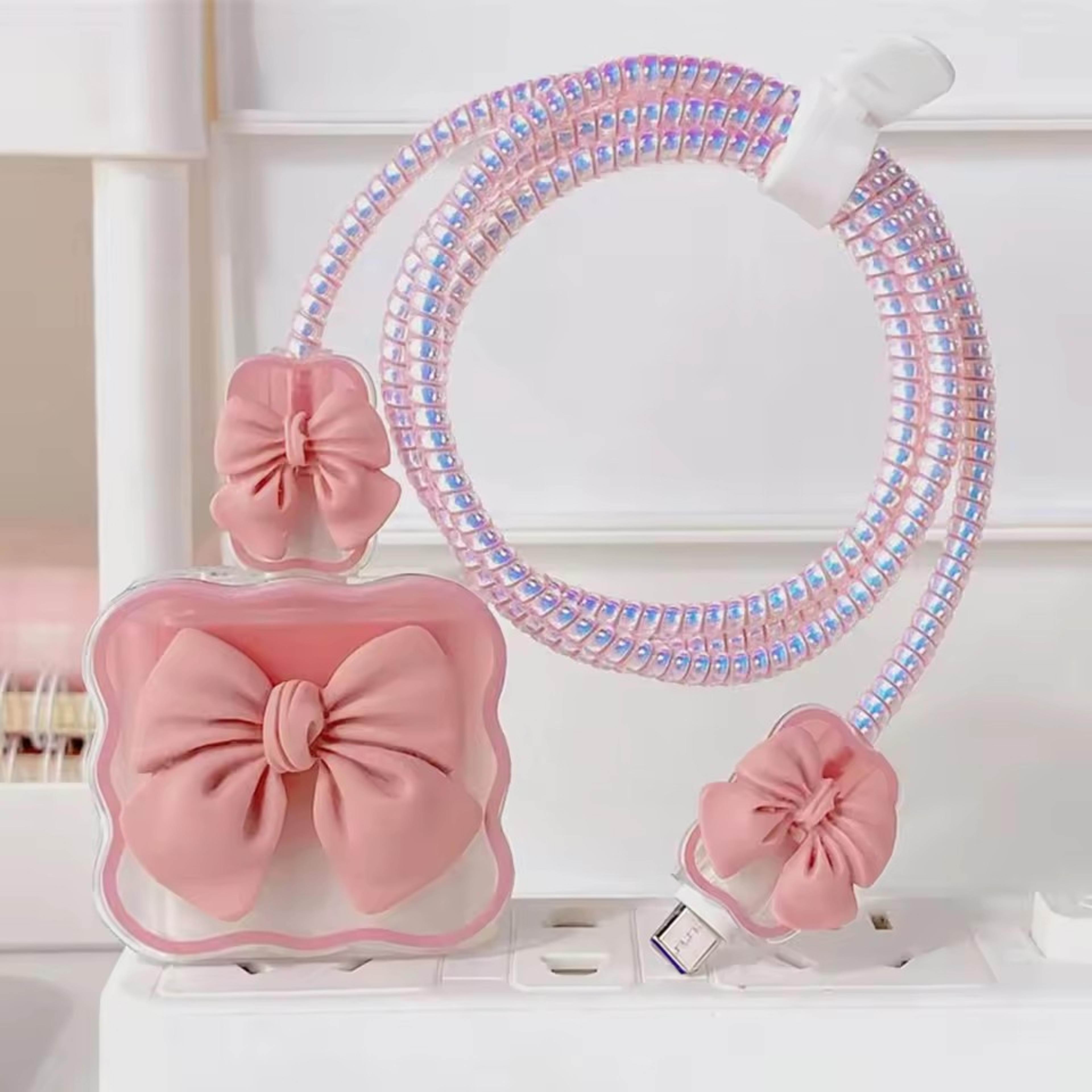 IPhone Charger Protector  Cable Organizer Cord Winder Kit 4