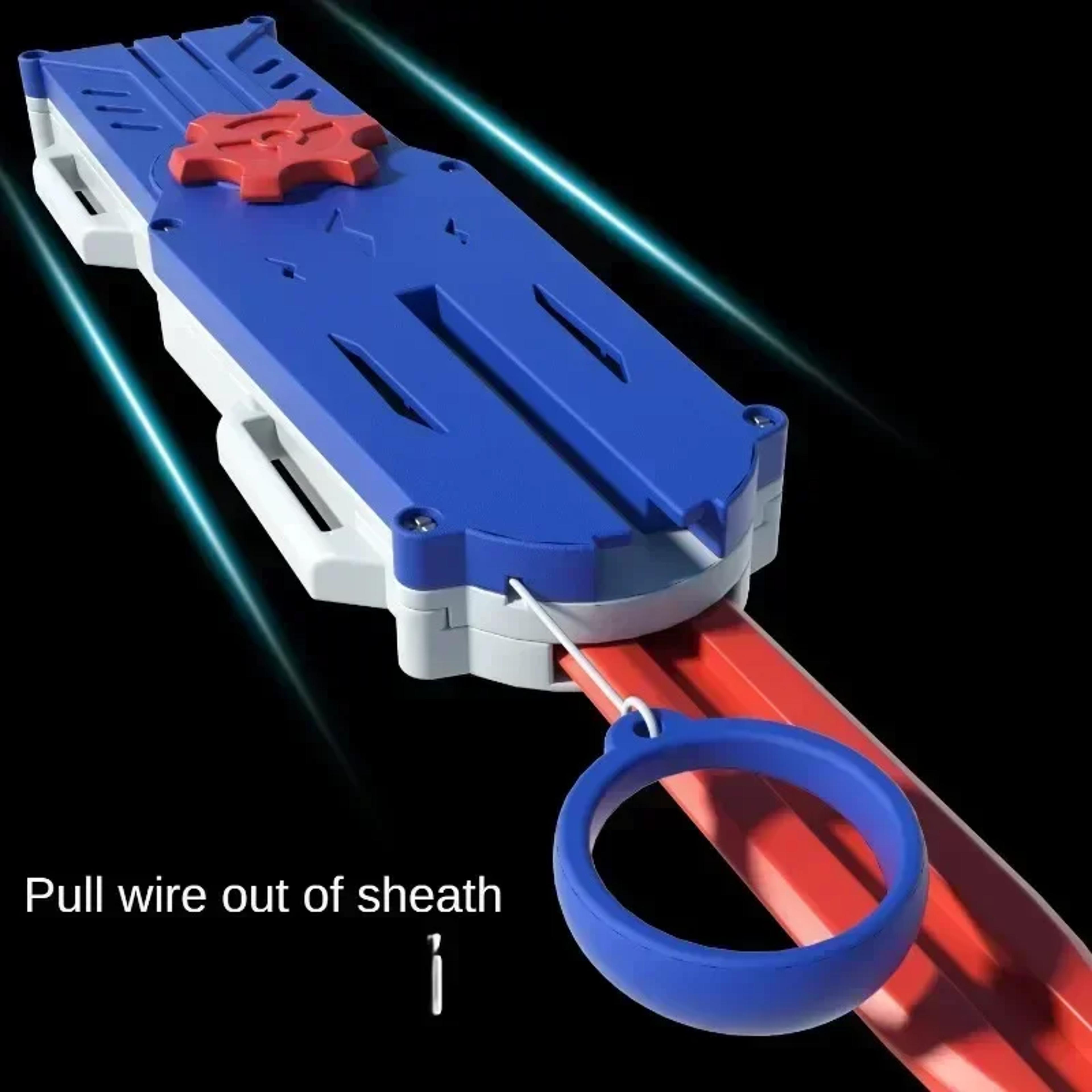 Interactive ParentChild Telescopic Sword Toy Multiplayer Battle Game For Stress Relief And Fidget P 2