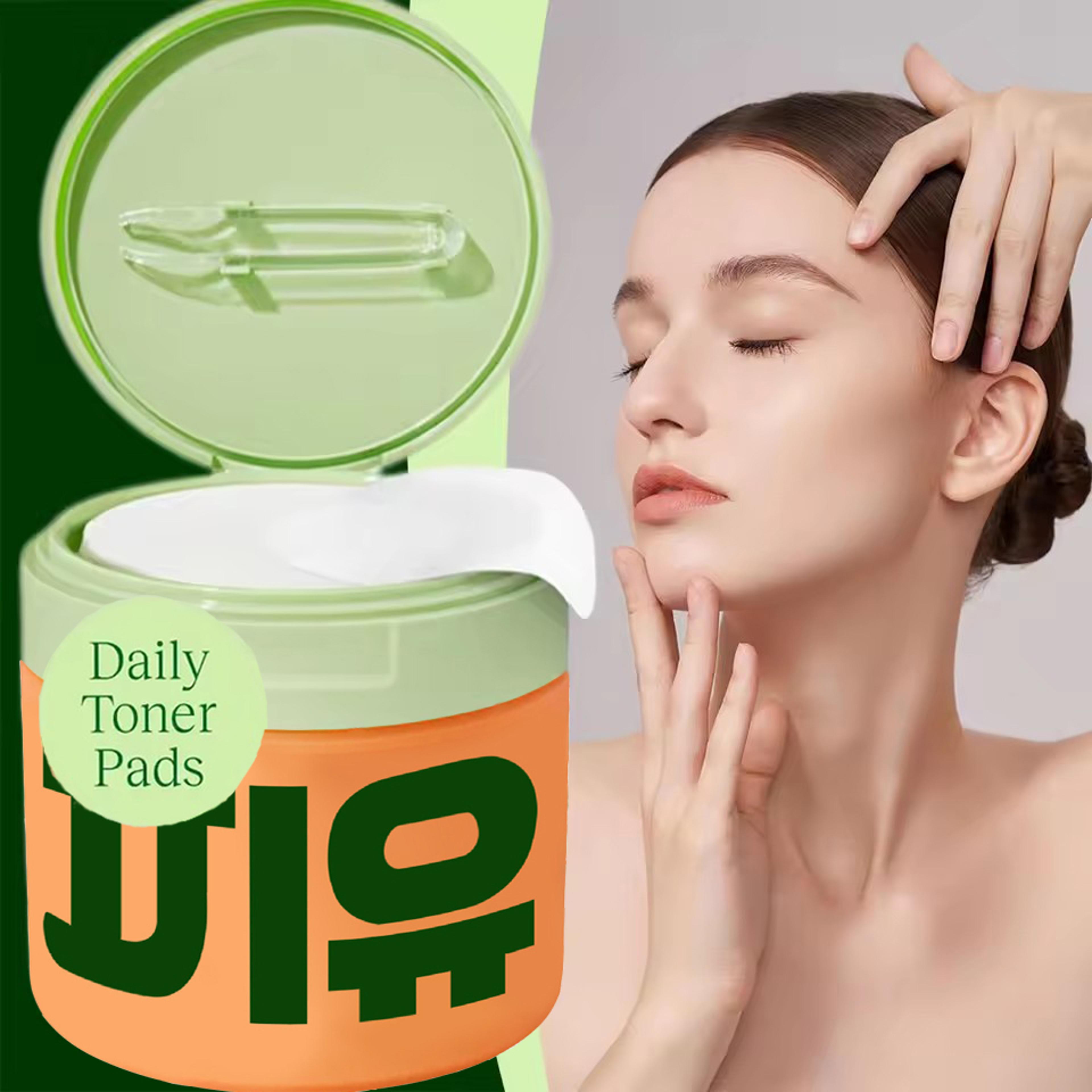 anti-aging toner pads for dark spots & wrinkles with snail mucin, centella asiatica, niacinamide, and