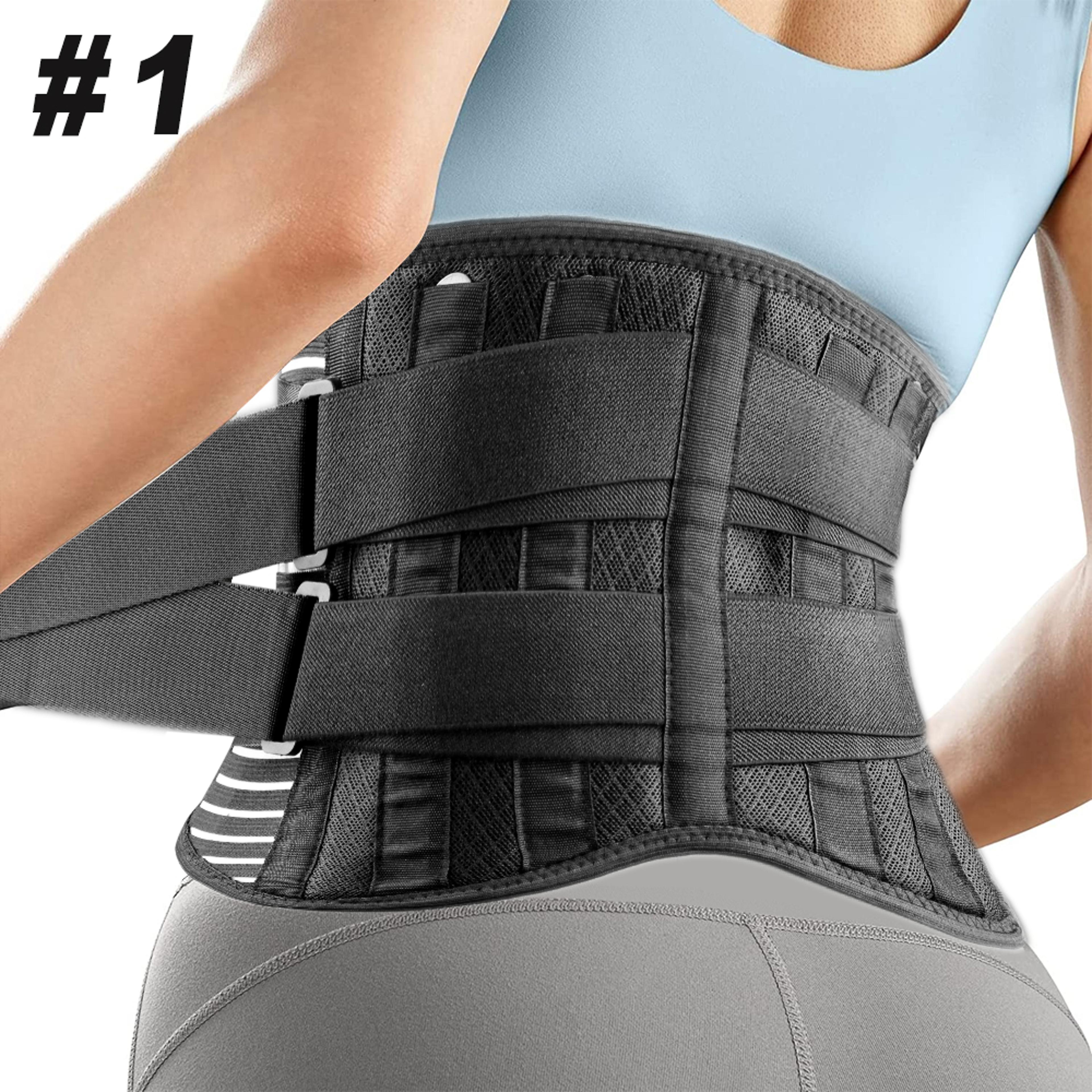 Breathable Adjustable Back Brace For Lower Back Pain Relief Lumbar Support For Herniated Disc Sciat 5