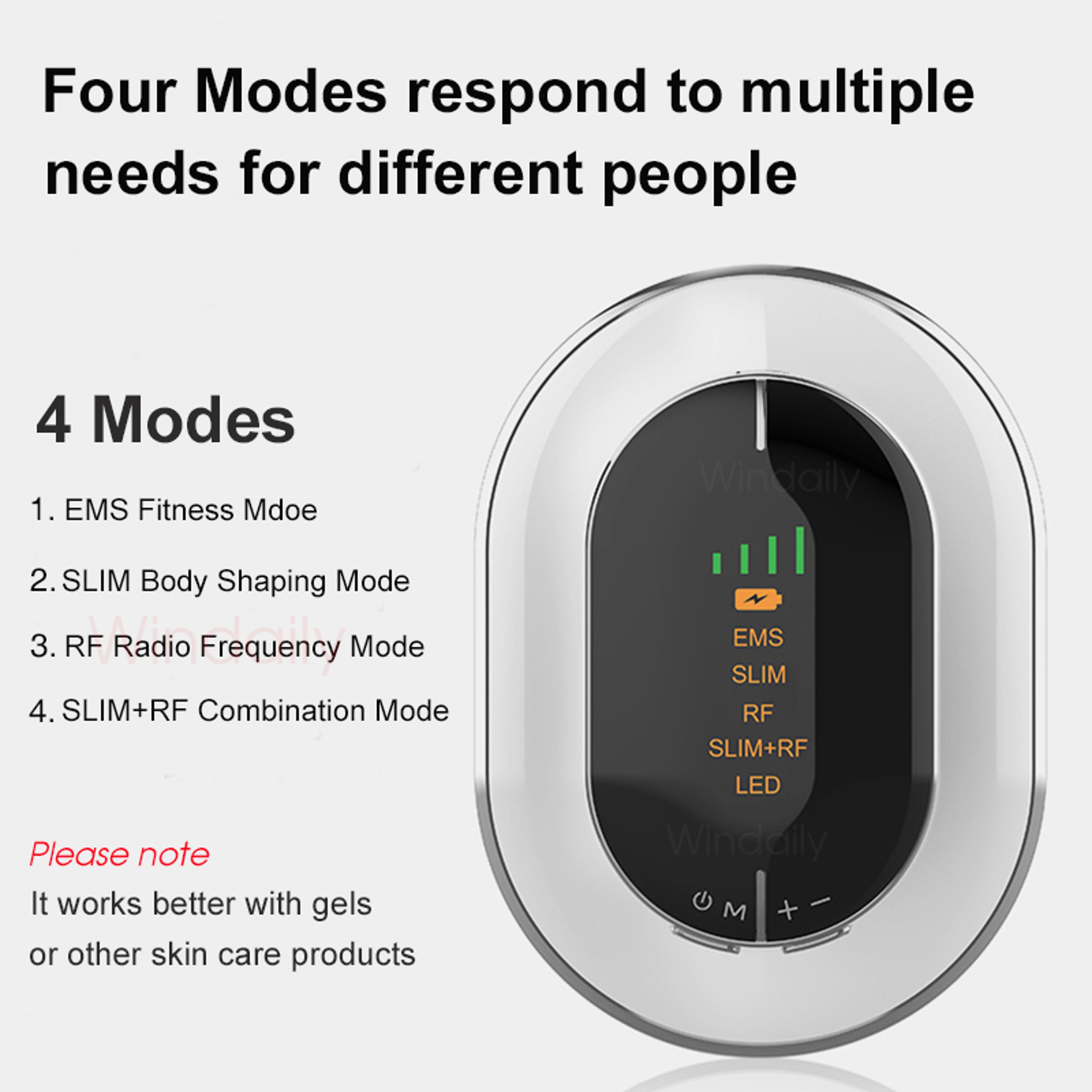 EMS  RF Body Slimming Machine Fat Burner And Cellulite Massager With LED Light Therapy For Weight L 6