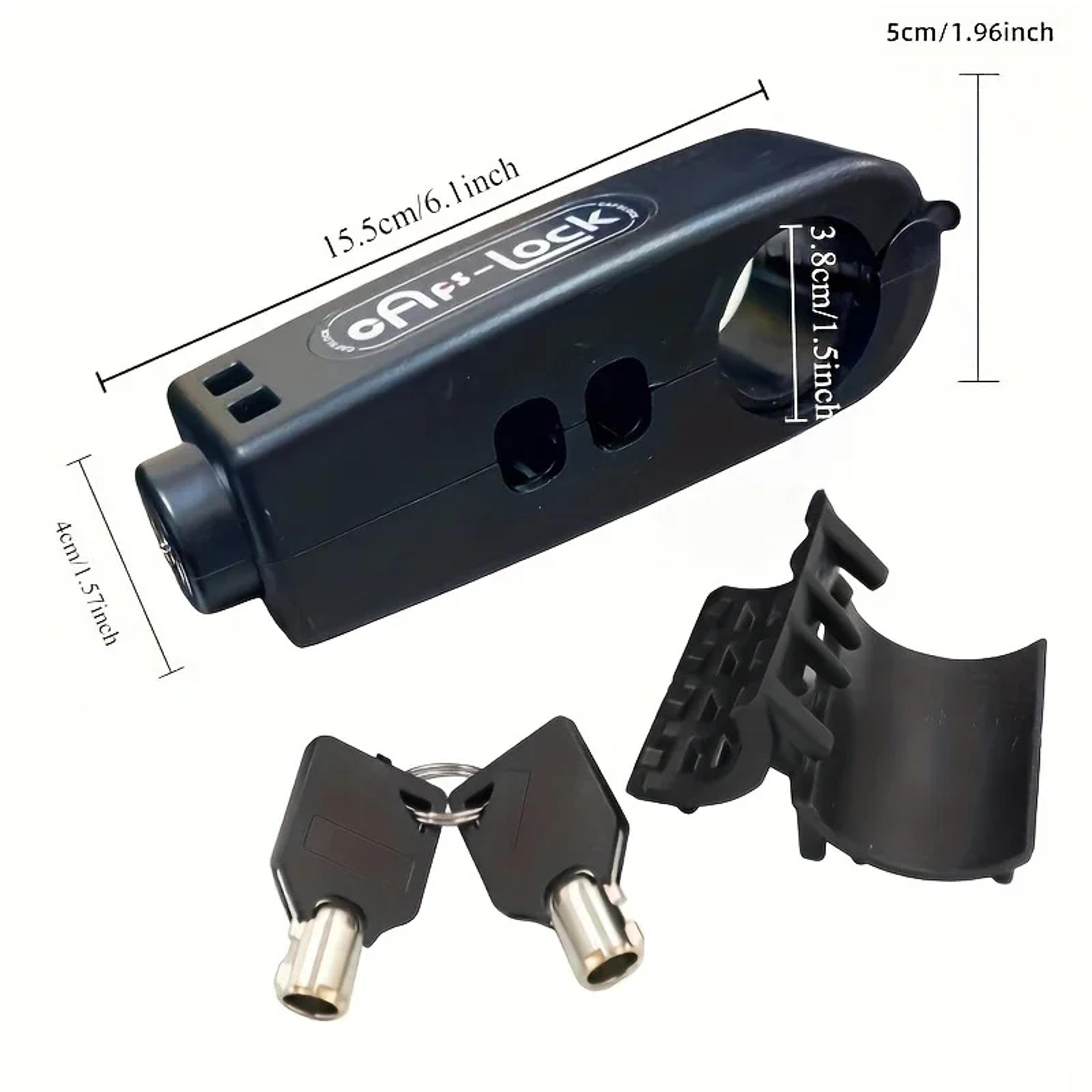 Mini Electric Vehicle AntiTheft Lock Set Bicycle Brake Handlebar Grip Throttle Lock For Scooters An 1