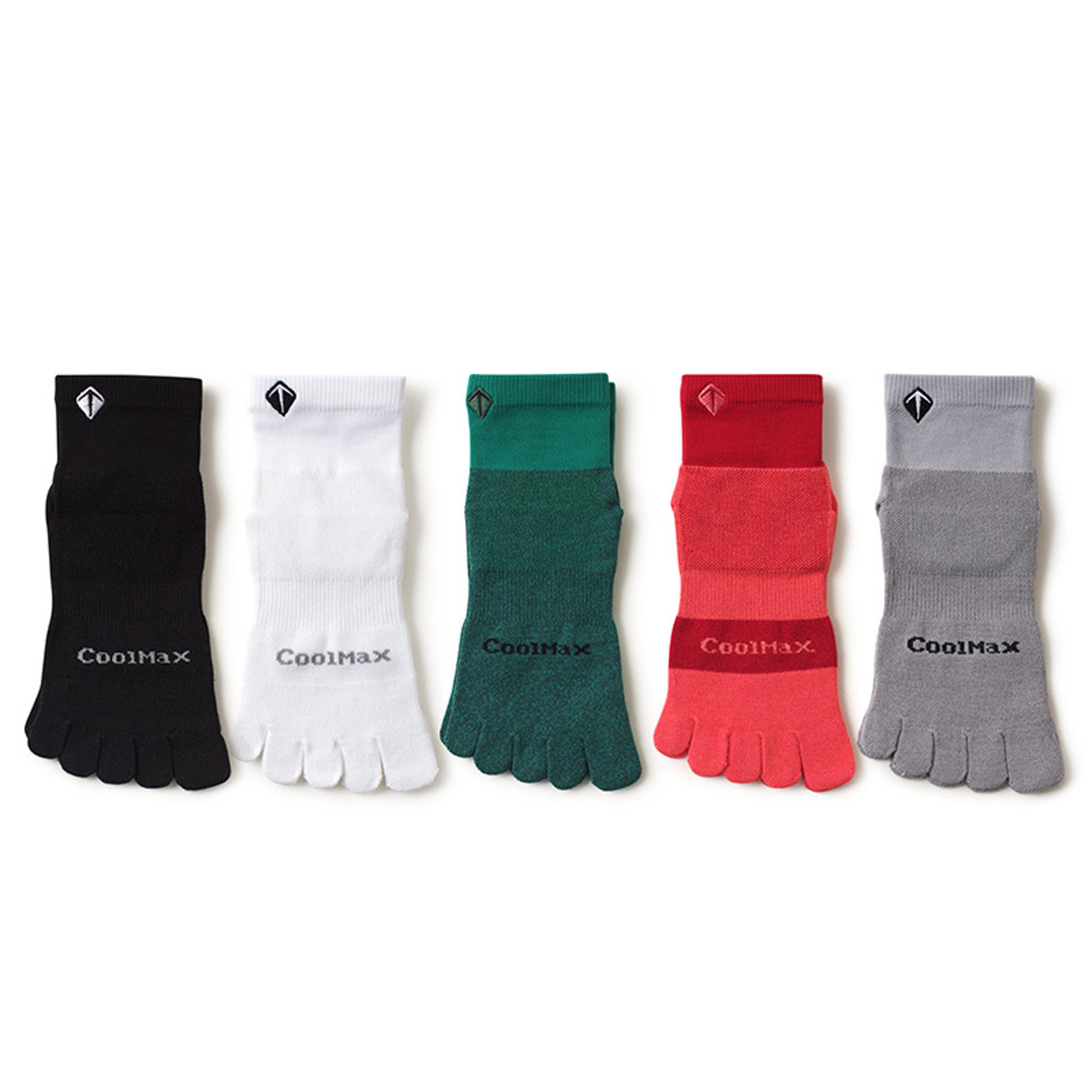 HighPerformance Split Toe Socks For Men And Women Breathable Soft Cotton Fitness And Running Socks  1
