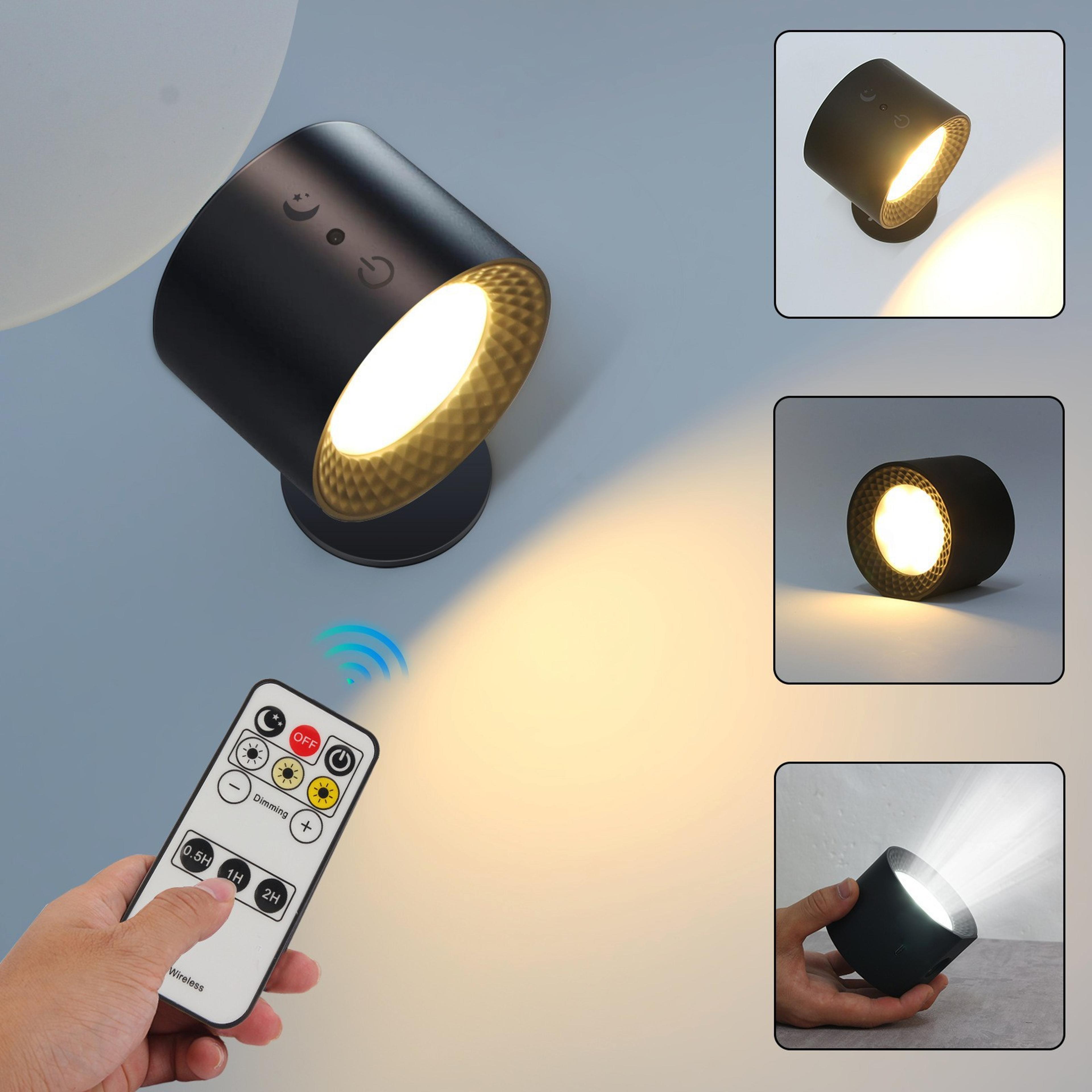 Luxurious Dual Head LED Bedside Wall Light Convenient Reading  Decorative Light 6