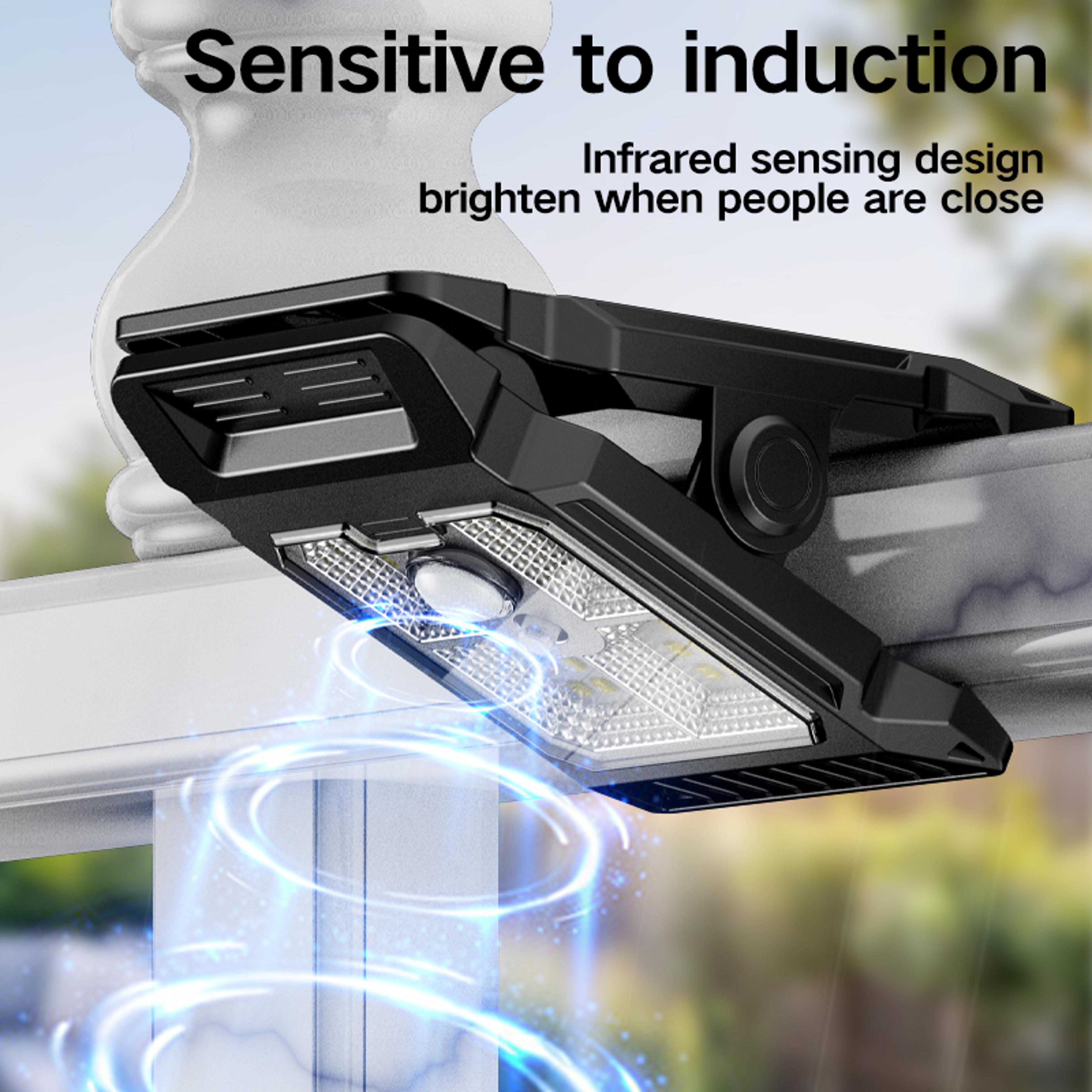 Solar Powered Outdoor Courtyard Lamp With Motion Sensor 0