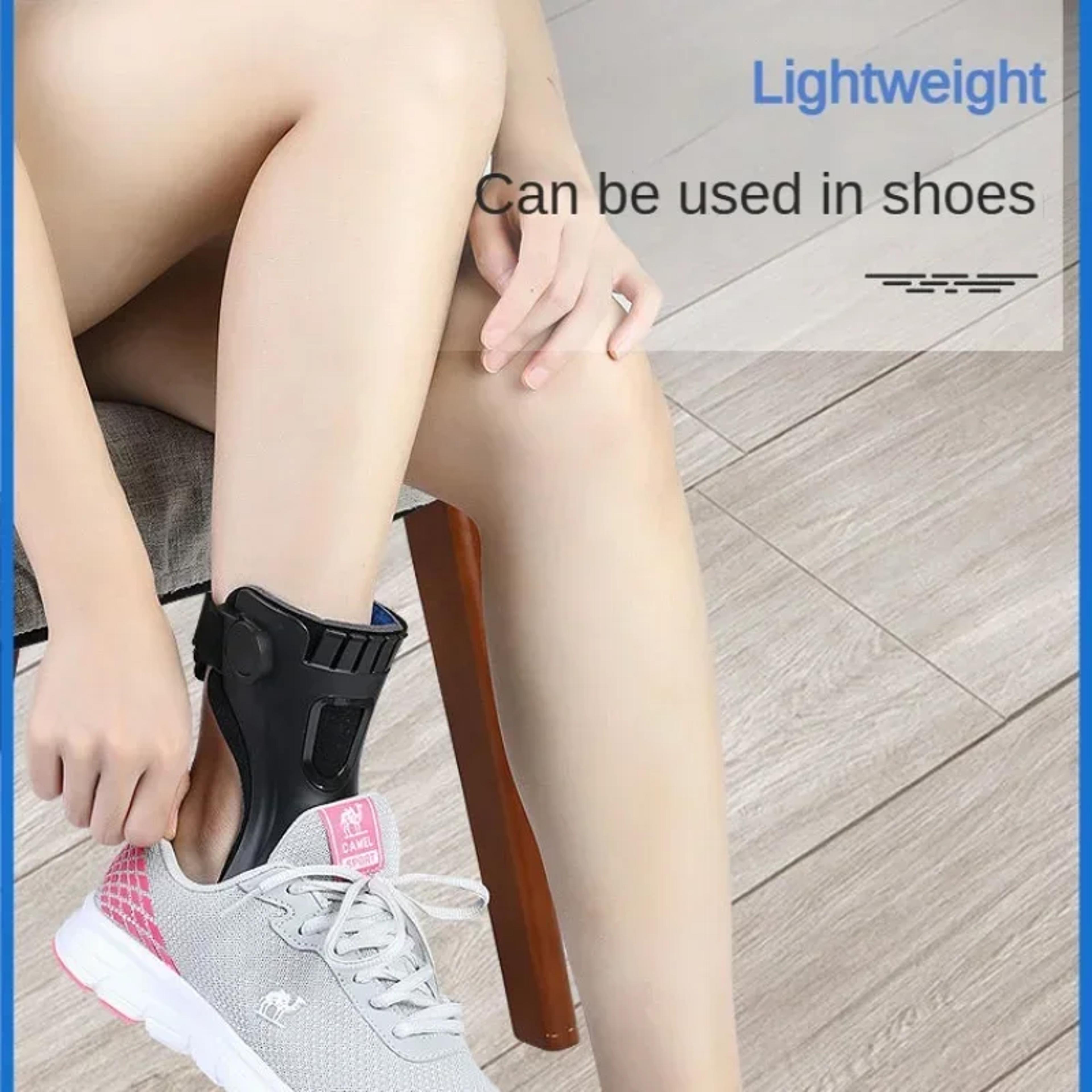 Drop Foot Brace Ankle Support With Comfortable Adjustable Buckle For Hemiplegia Stroke Walking Shoe 2