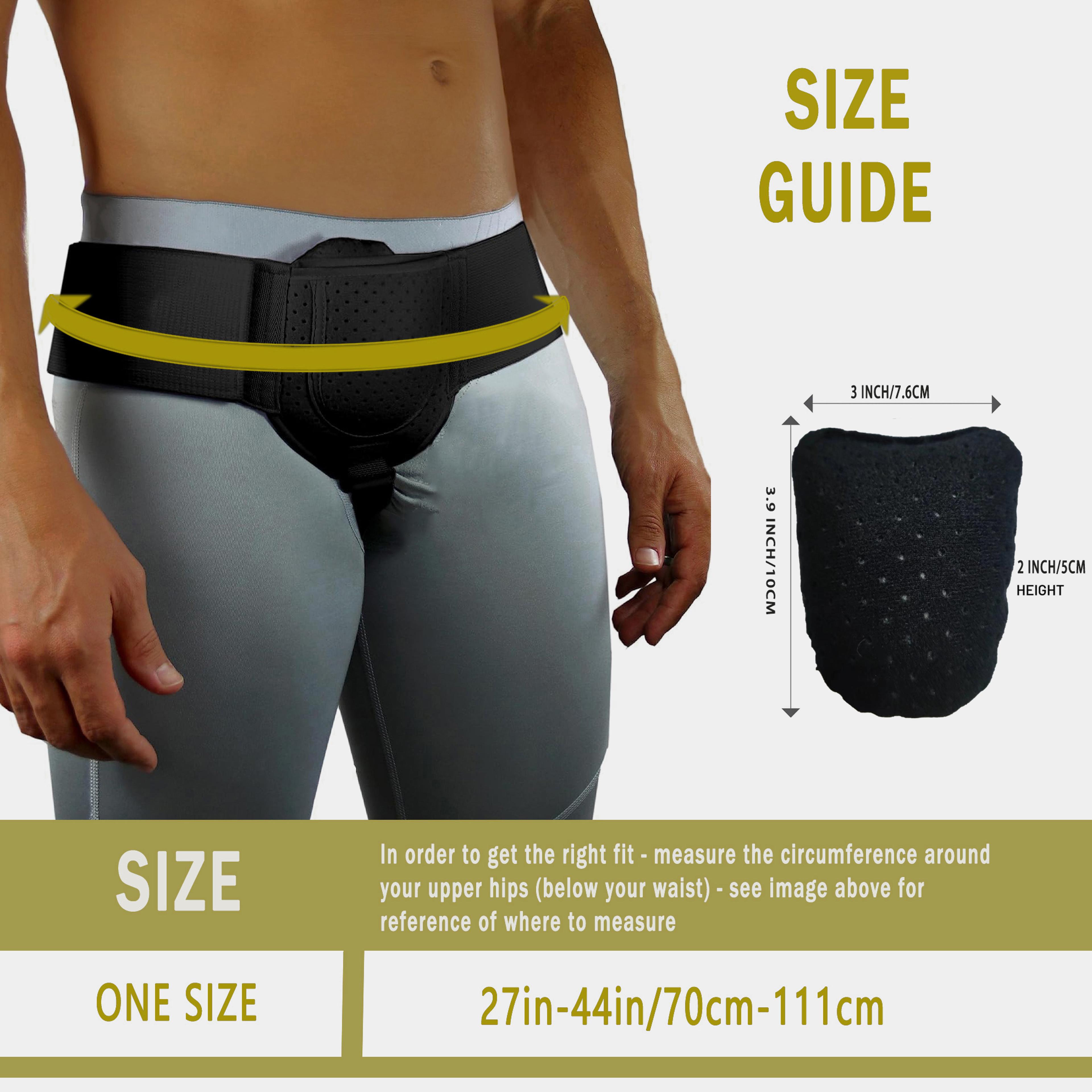 Inguinal Hernia Belt For Men Post Surgery Support Truss With Adjustable Waist Strap 2