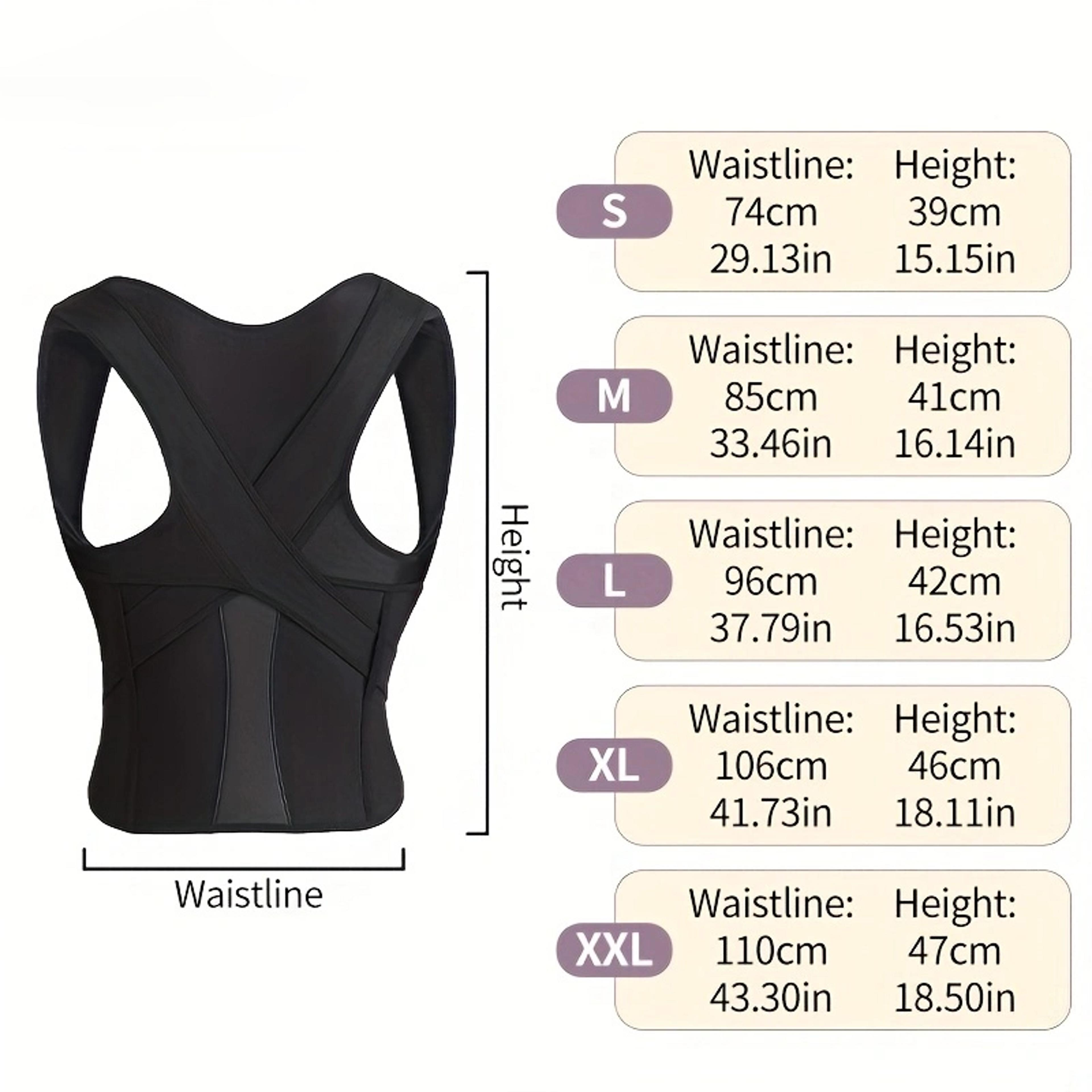 Adjustable Posture Corrector Belt Back Support Brace For Men Women Pain Relief And Alignment 5
