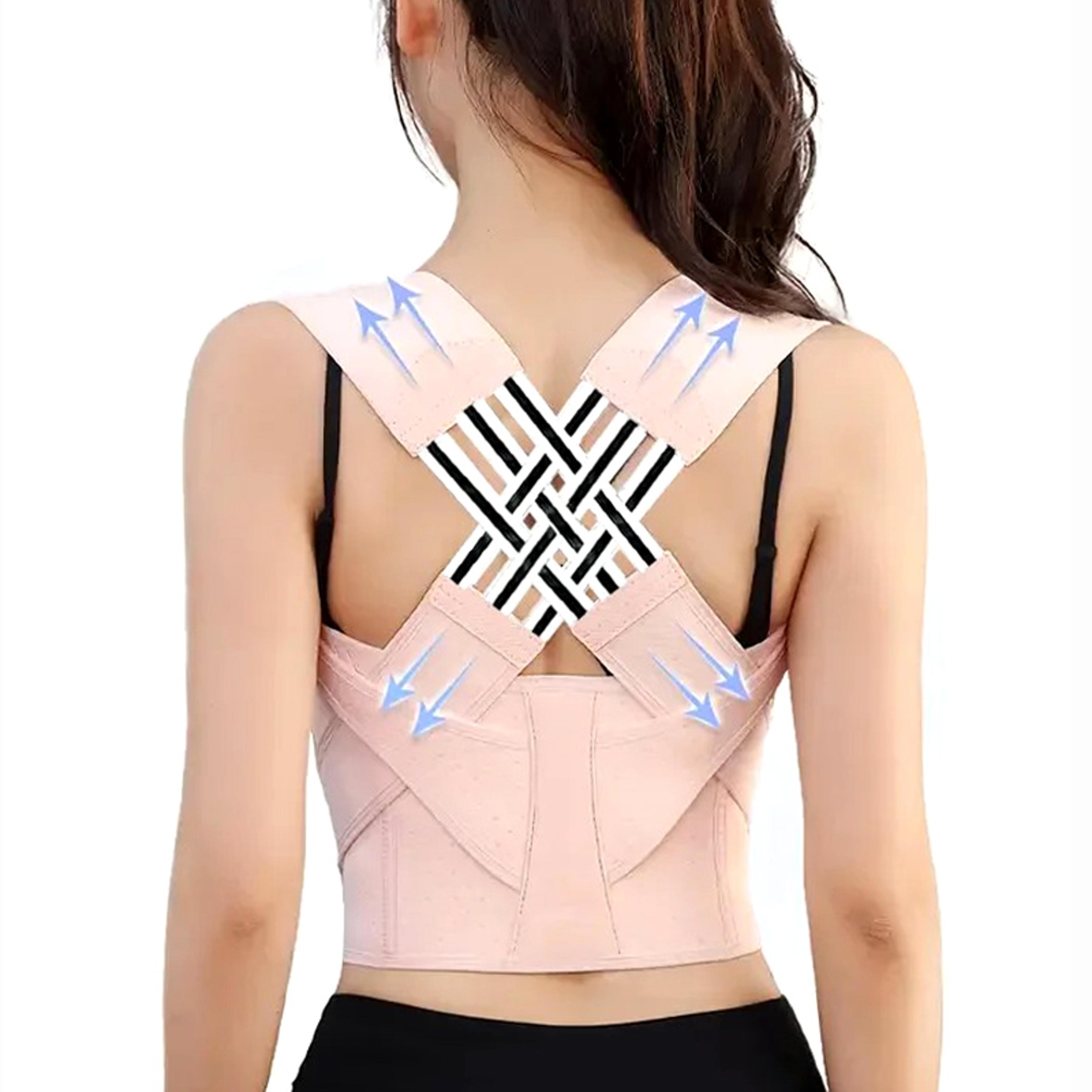 Adjustable Back Straightener Posture Corrector Support Brace For Men And Women 5