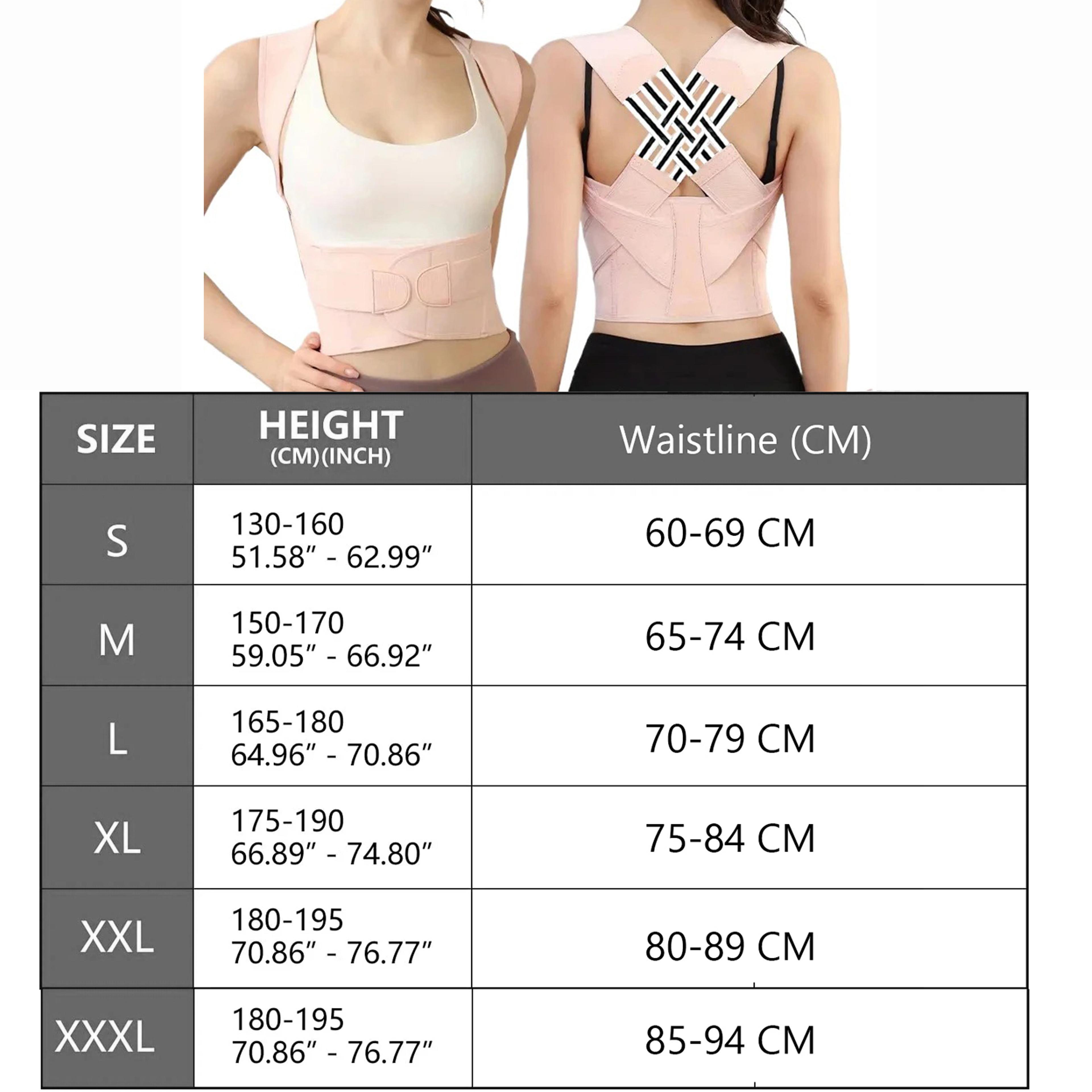 Adjustable Back Straightener Posture Corrector Support Brace For Men And Women 4
