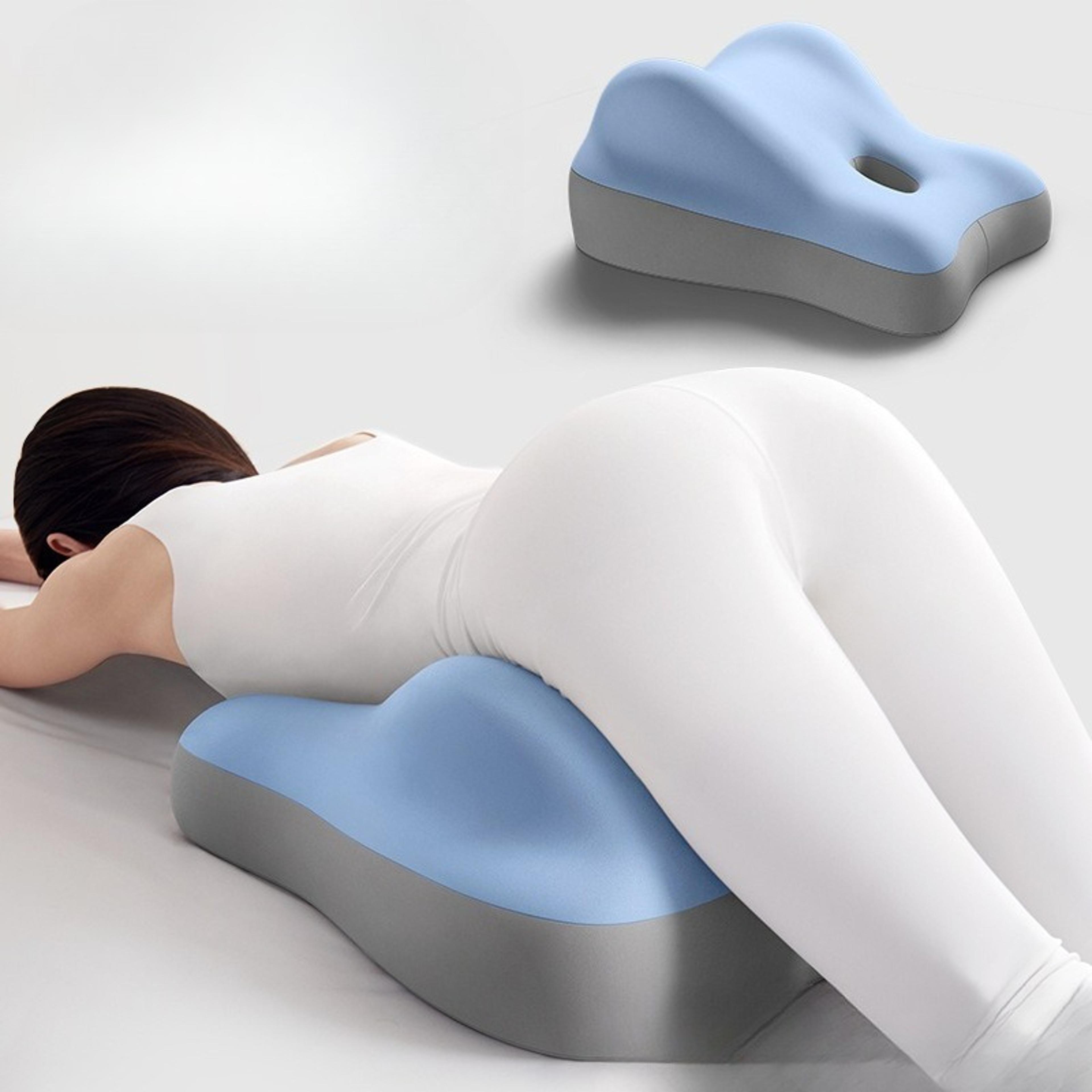 Ergonomic Memory Foam Bed Pillow For Waist  Tummy Support 0