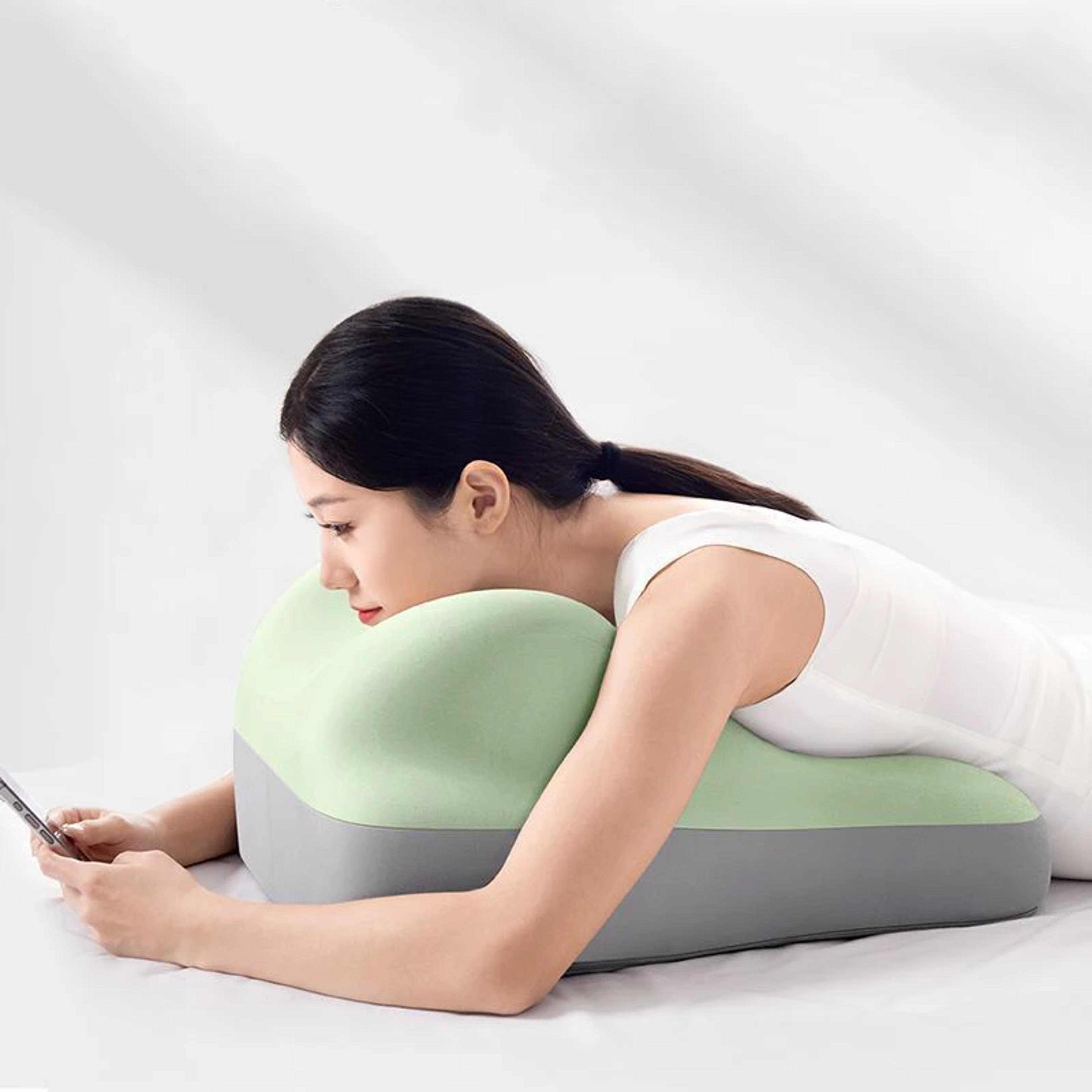 Ergonomic Memory Foam Bed Pillow For Waist  Tummy Support 4