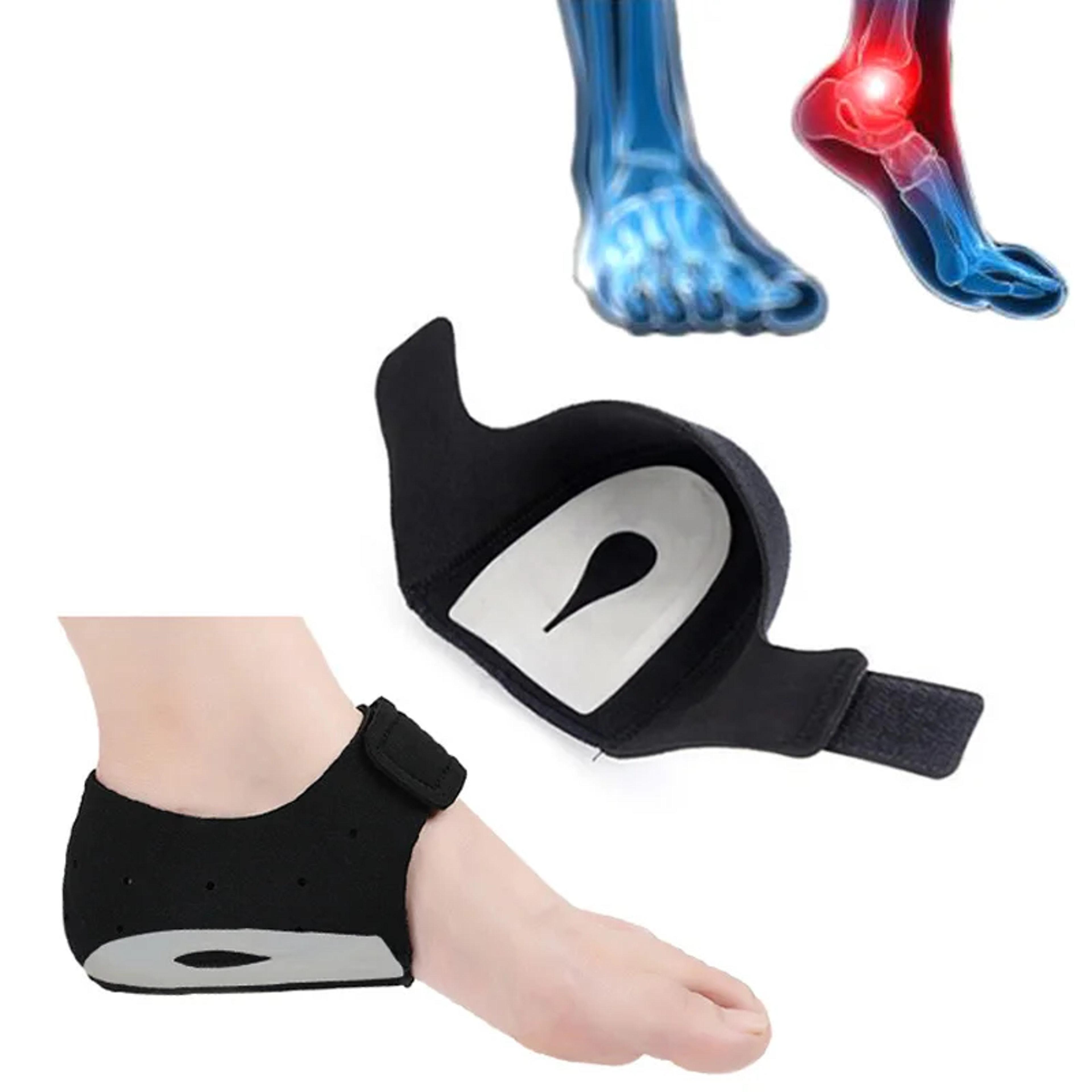 silicone heel cups for plantar fasciitis pain relief shock absorbing heel protectors