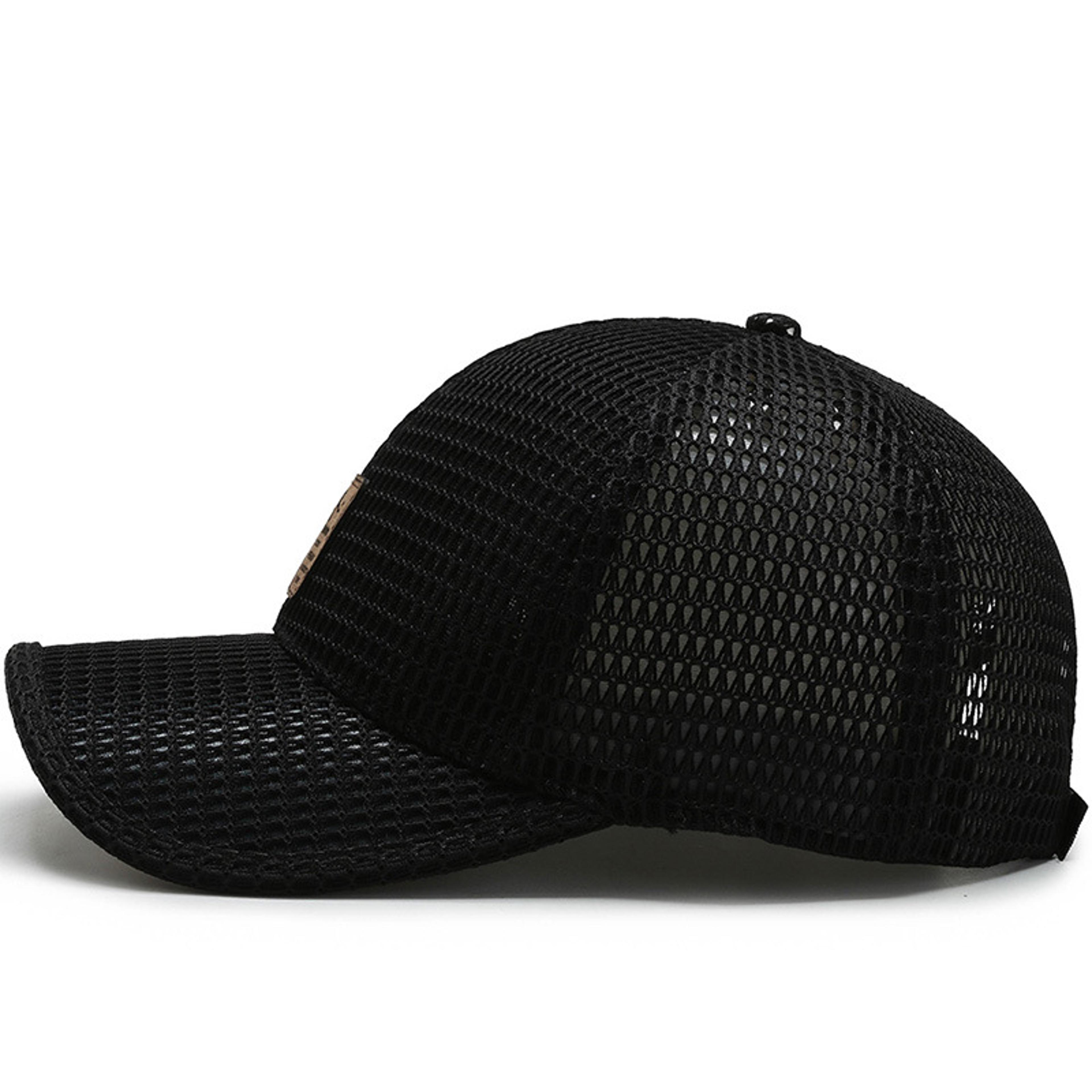 Breathable Mesh Fishing Hat Lightweight Summer Baseball Cap For Outdoor Sports  Sun Protection 2