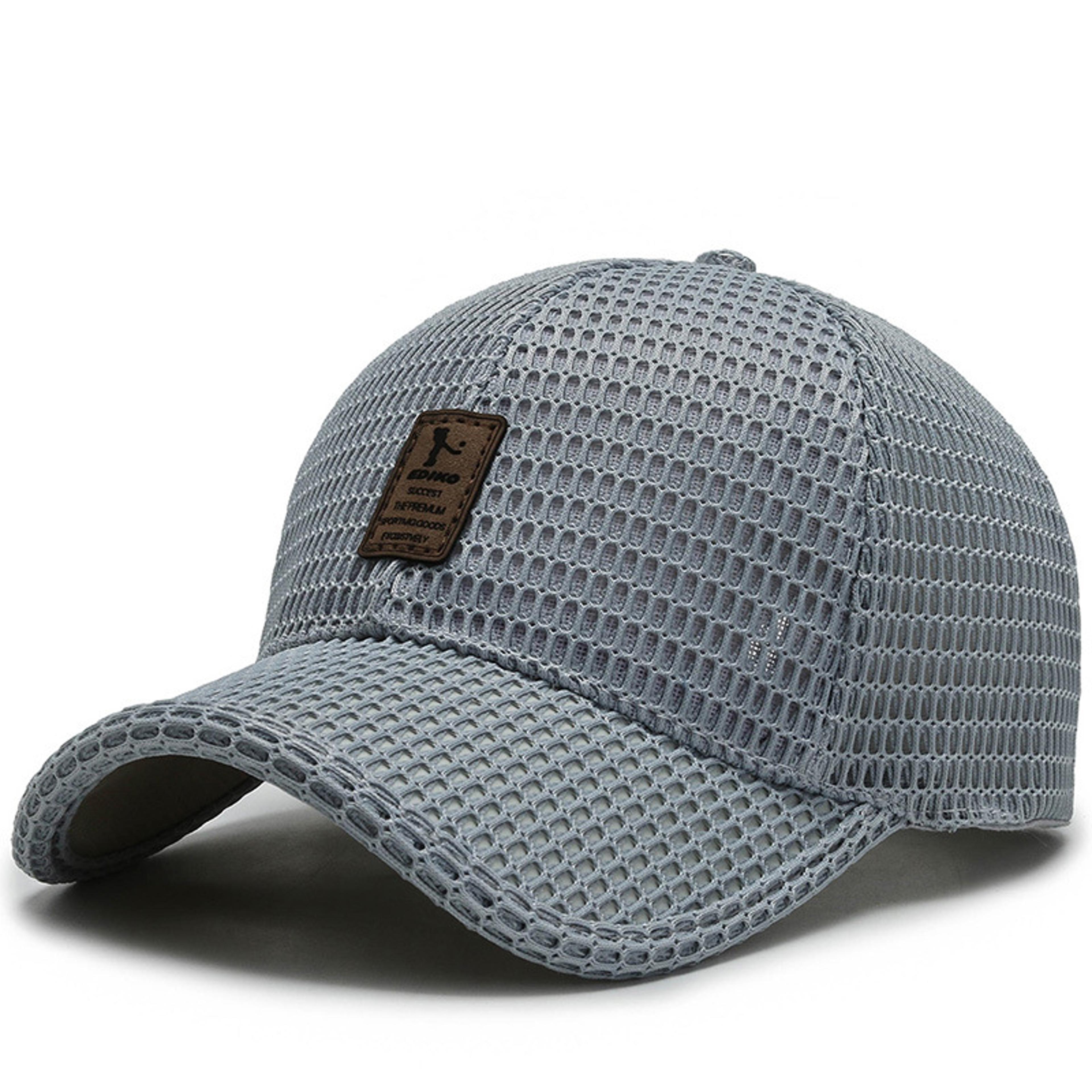 Breathable Mesh Fishing Hat Lightweight Summer Baseball Cap For Outdoor Sports  Sun Protection 9