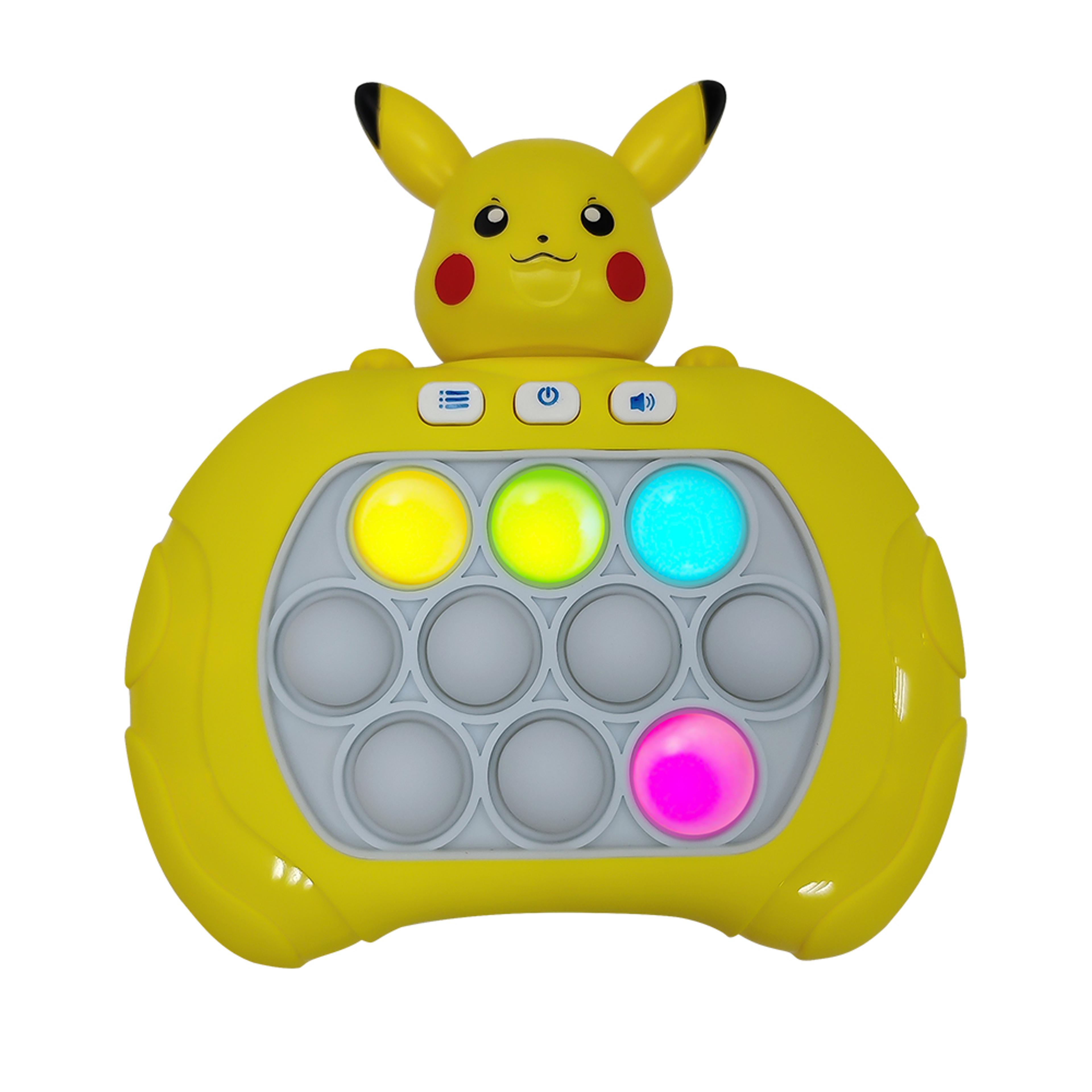 Electronic Pop It Pro Game Pikachu Quick Push Bubble Fidget Toy  AntiStress Relief for Adults  K