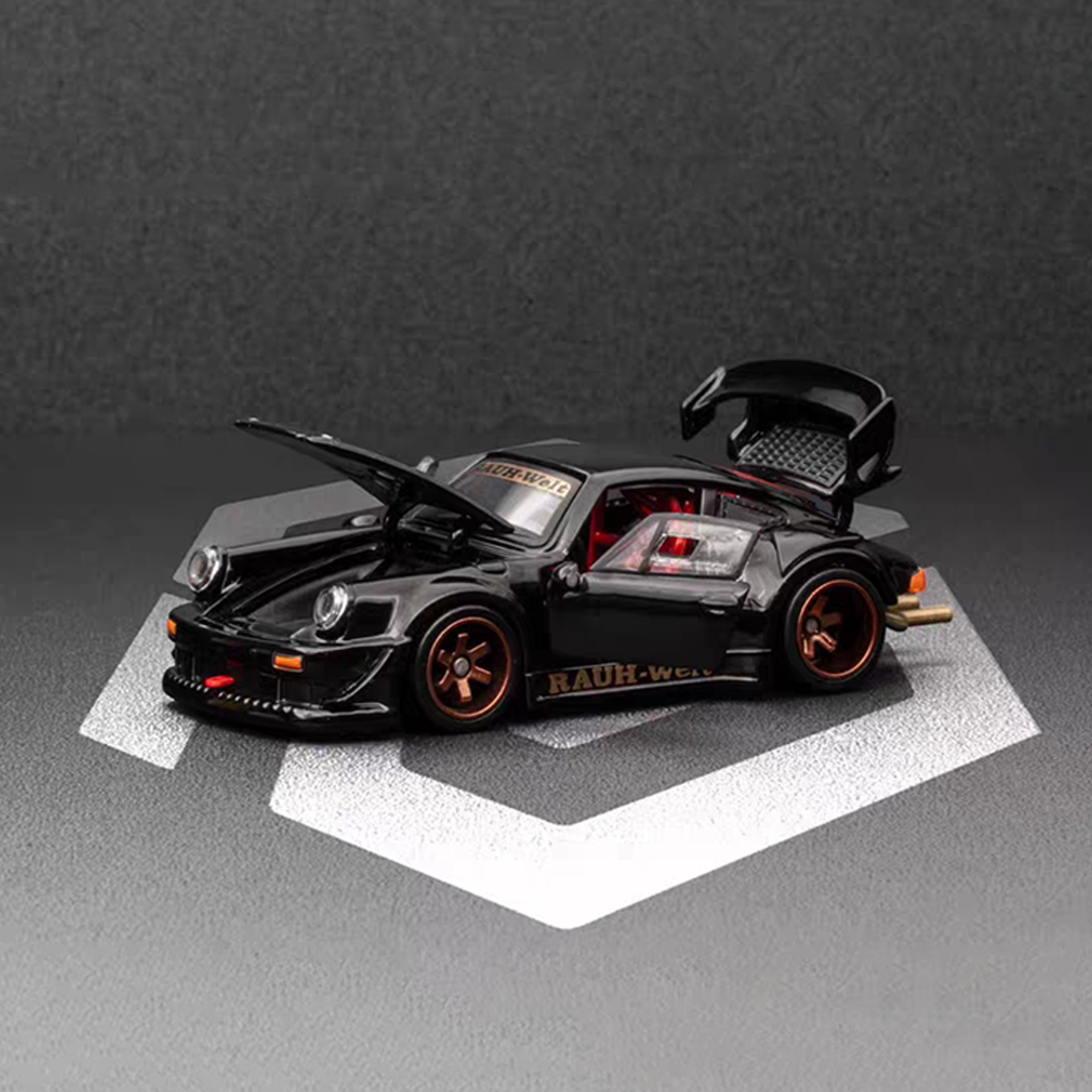 Porsche 911 RWB Diecast Model Car Collectible Alloy Sports Car For Kids  Collectors 2