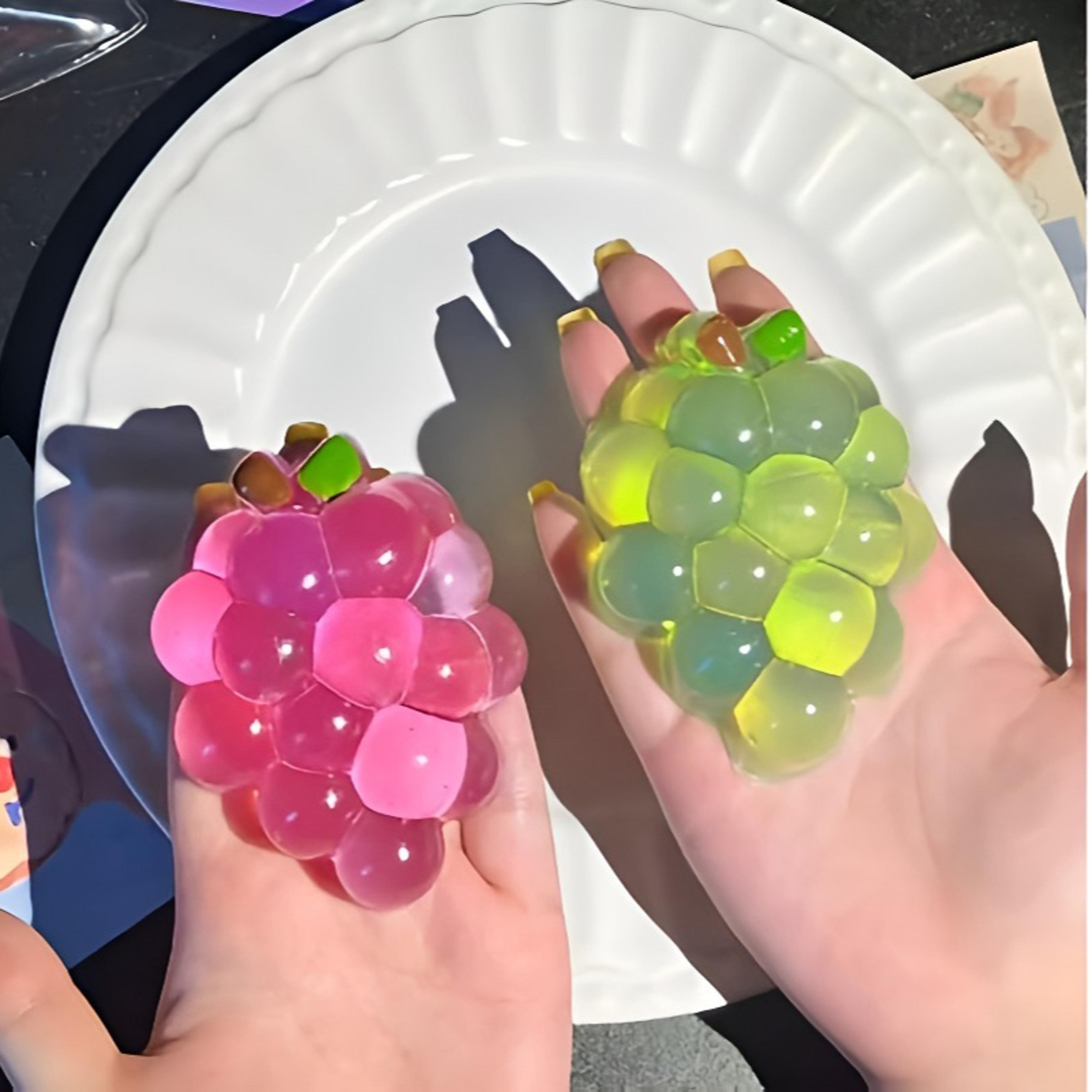 slow rising grape fidget toy stress relief sensory squeeze toy for kids & adults