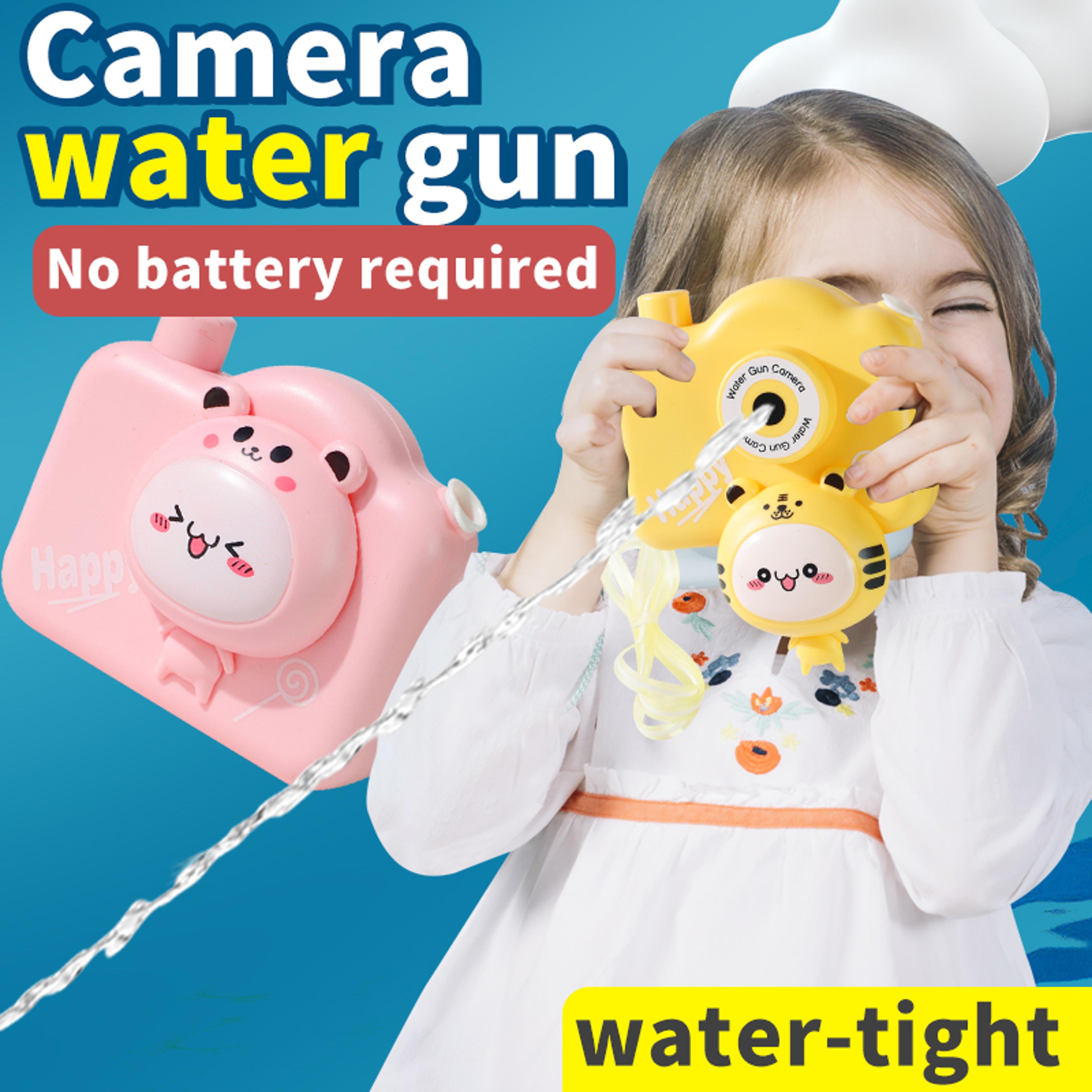 Cartoon Camera Water Gun For Kids  Portable Summer Water Blaster Toy For Pool  Beach Fun 1
