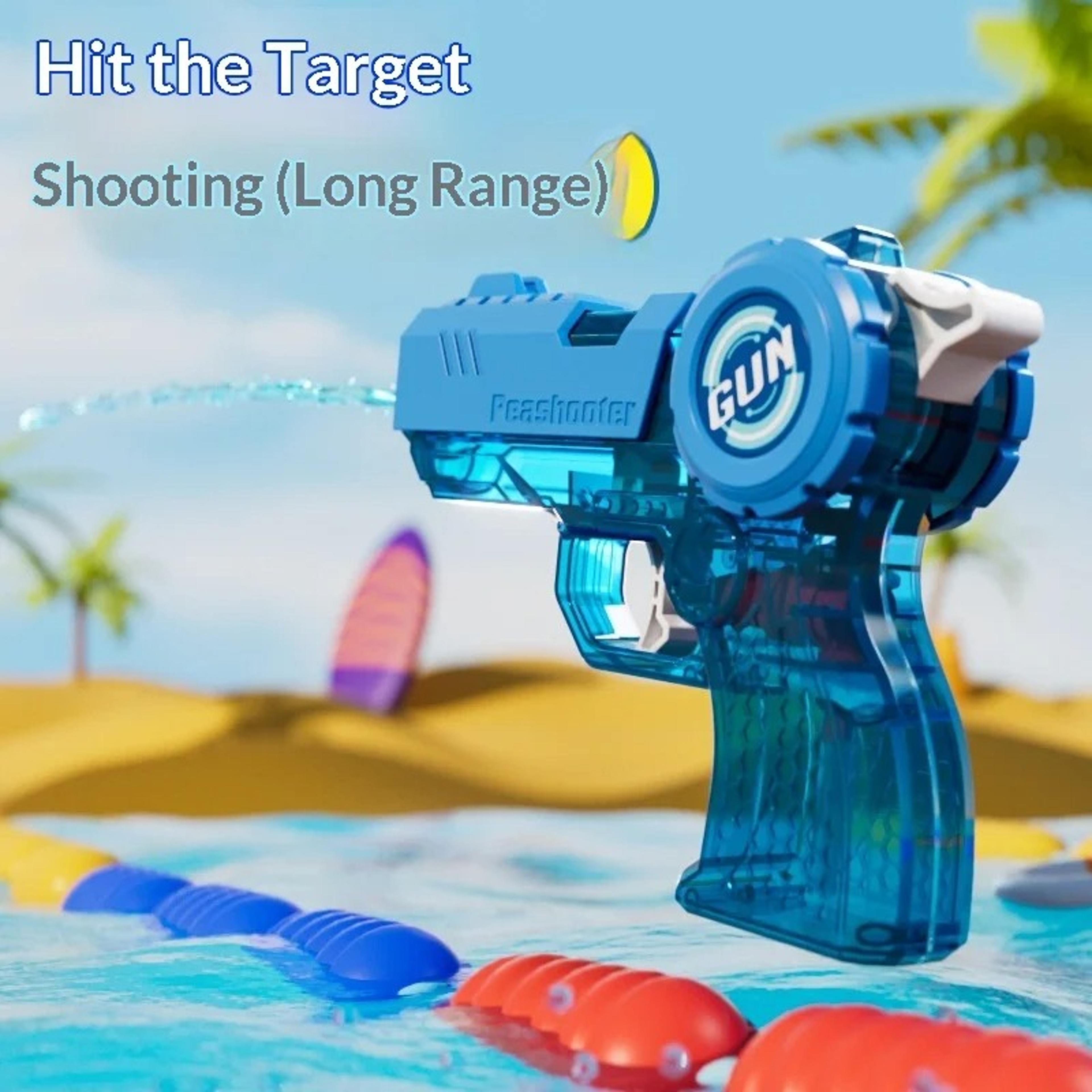 Pump Action Water Gun Splash Blaster For Kids Outdoor Pool  Beach Summer Fun 4