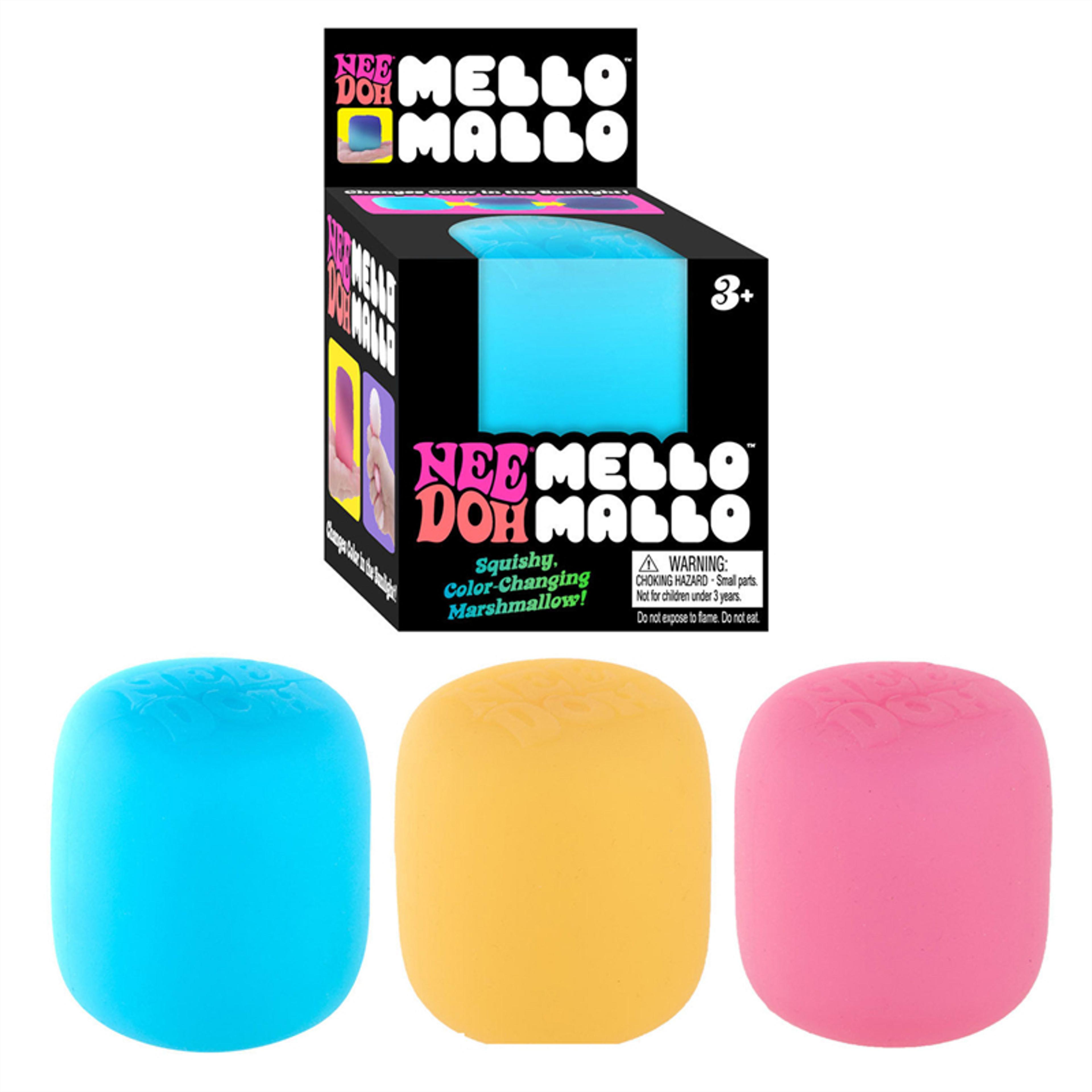 Nee Doh Mello Mallo Squishy Stress Toy Color Changing Sensory Fidget Toy 2