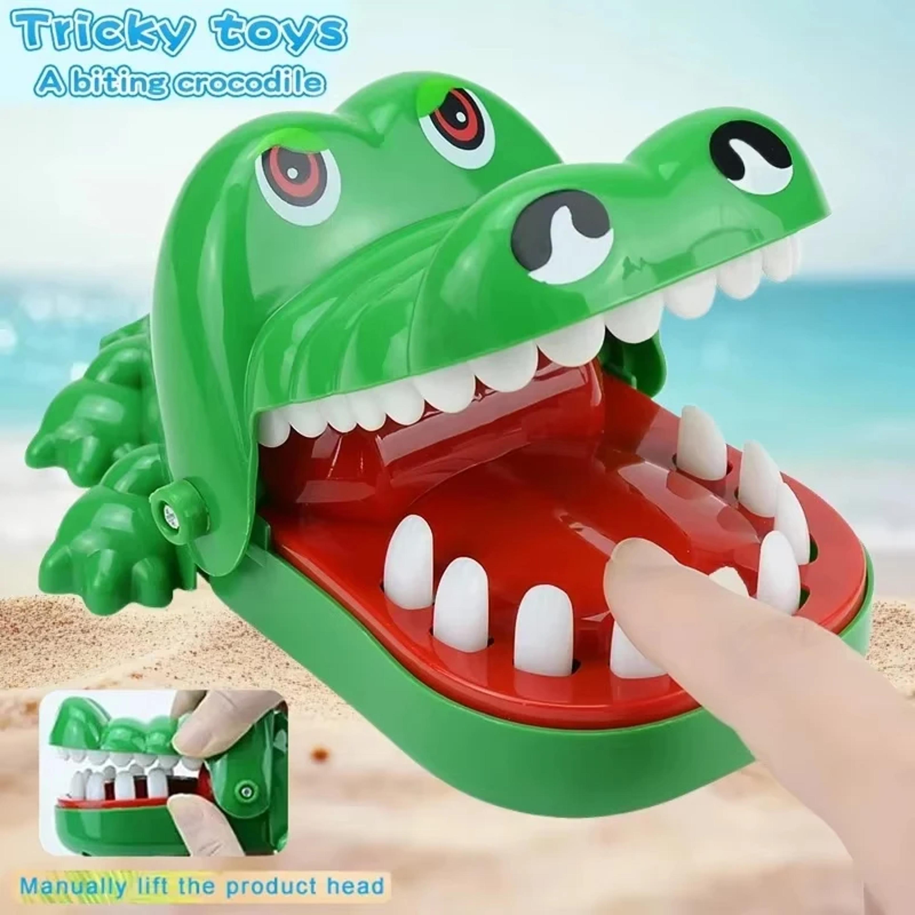 Snap  Laugh Crocodile Bite Game Funny Crocodile Teeth Toy Family Party Game For Kids  Adults 1