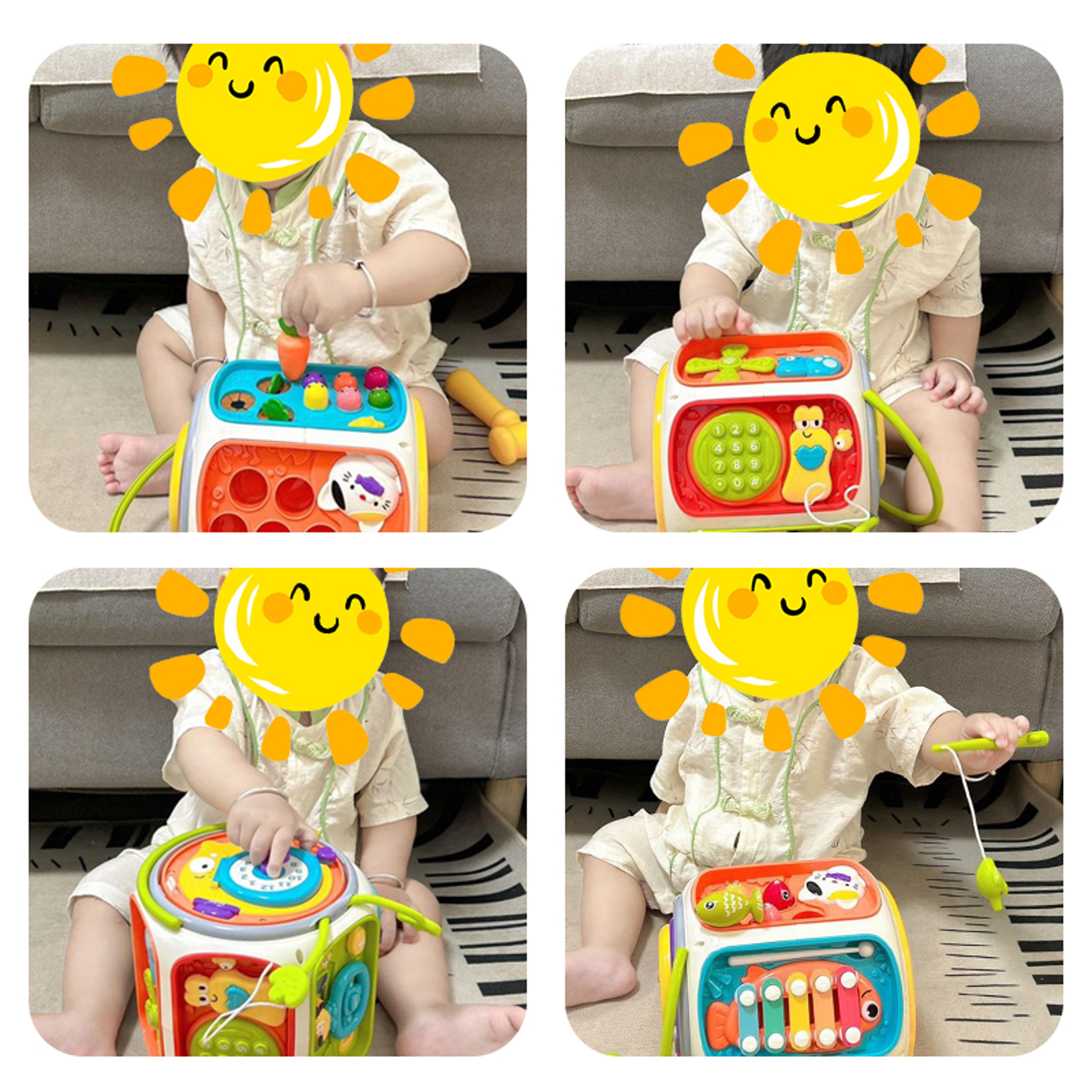 Interactive Baby Phone Toy With Music Lights  Sounds For Toddlers Early Learning Play 3