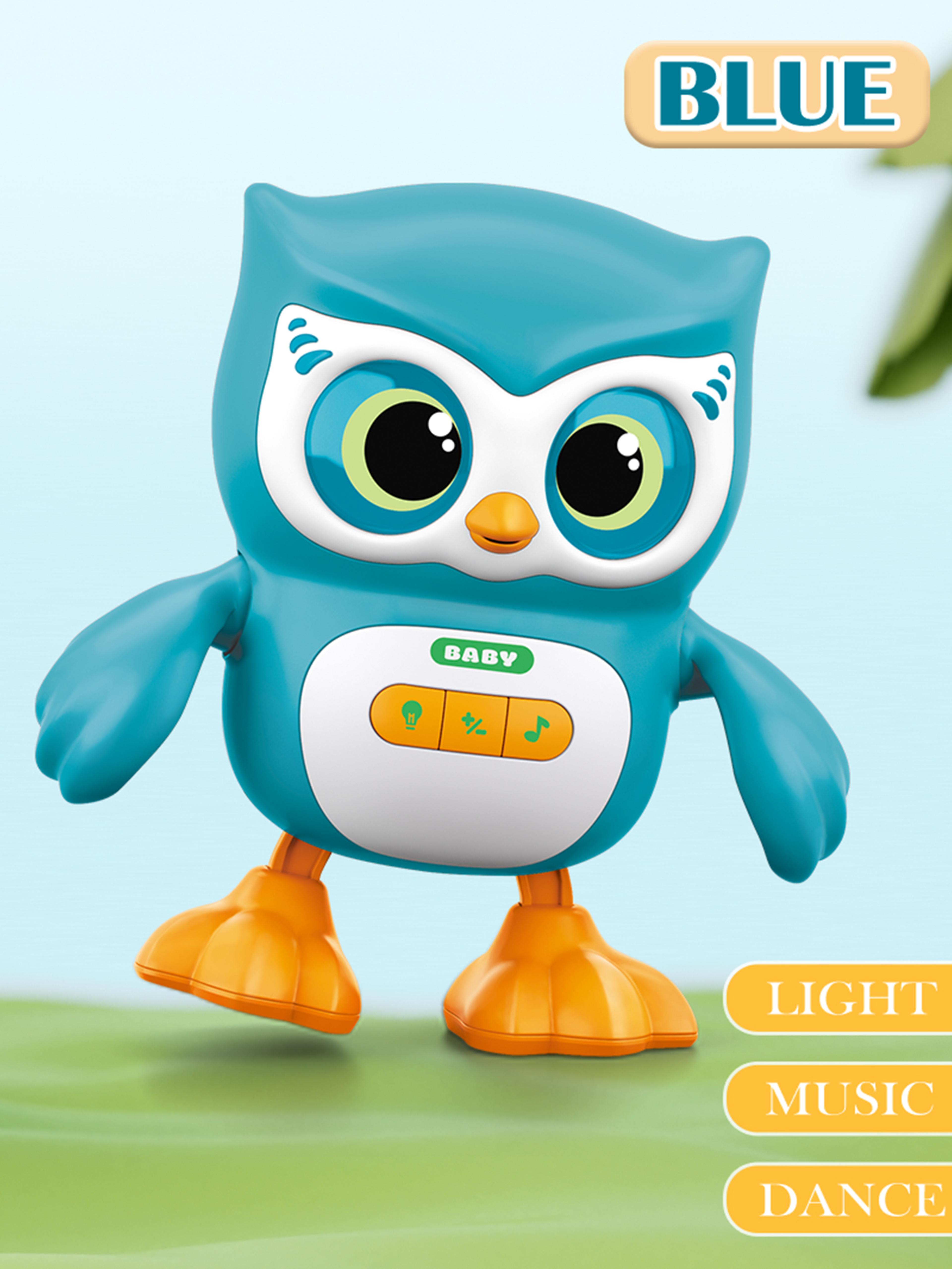 Interactive Dancing Owl Toy With Music Lights  Adjustable Volume For Kids 6