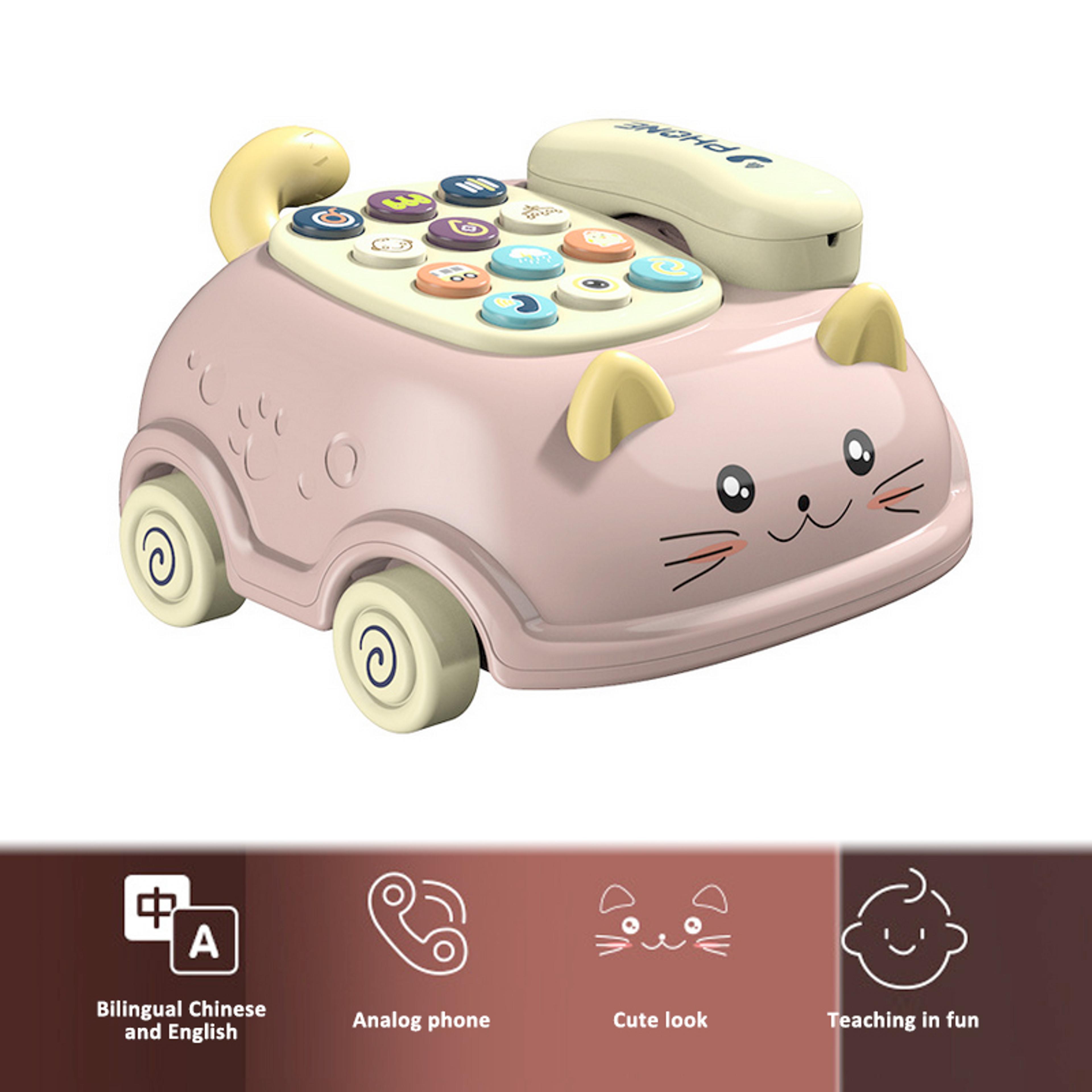 Montessori Baby Phone Toy With Lights Music And Learning Sounds For Toddlers 2