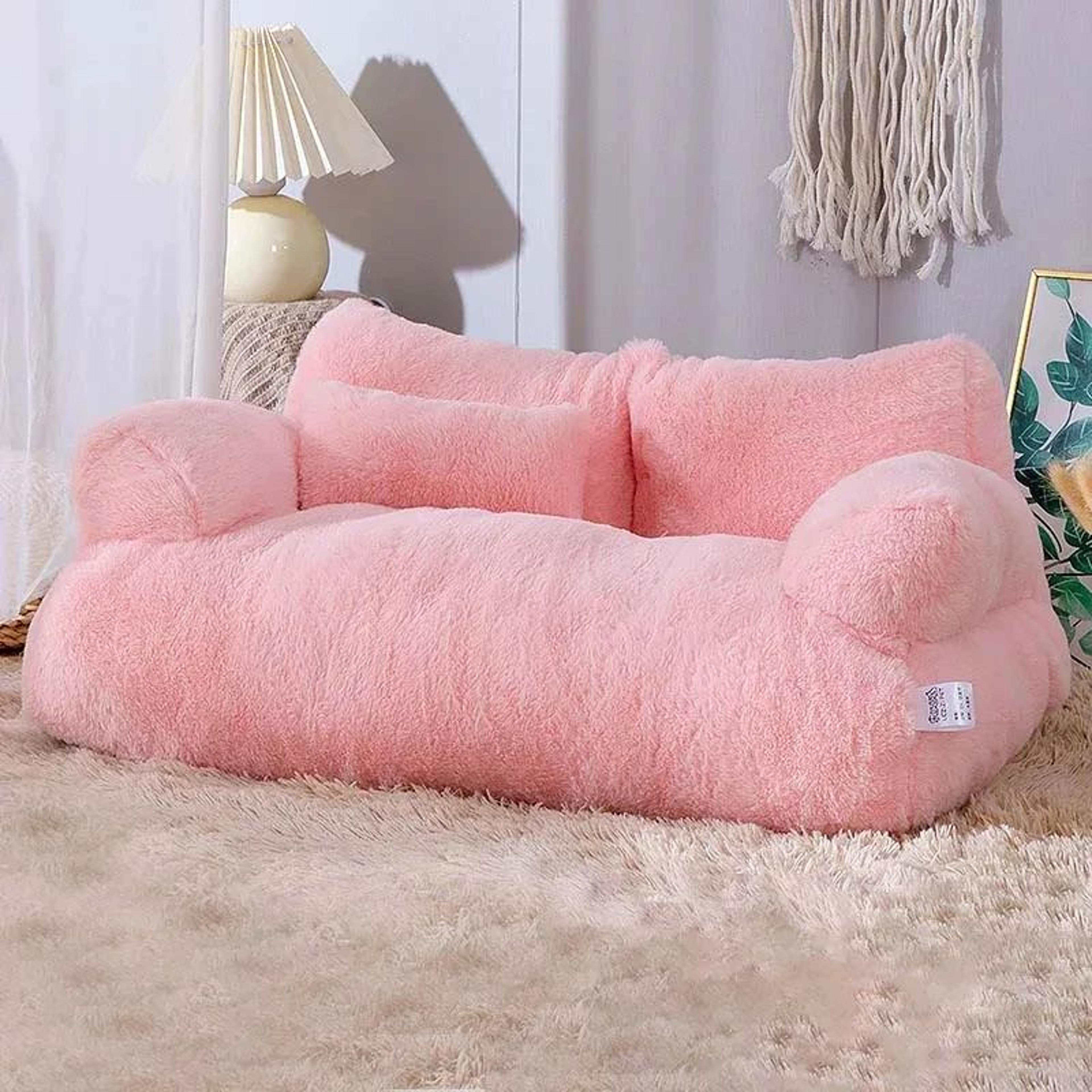 Luxury Cat Bed Sofa Winter Warm Plush Nest For Small And Medium Dogs And Cats Comfortable Pet Suppl 6
