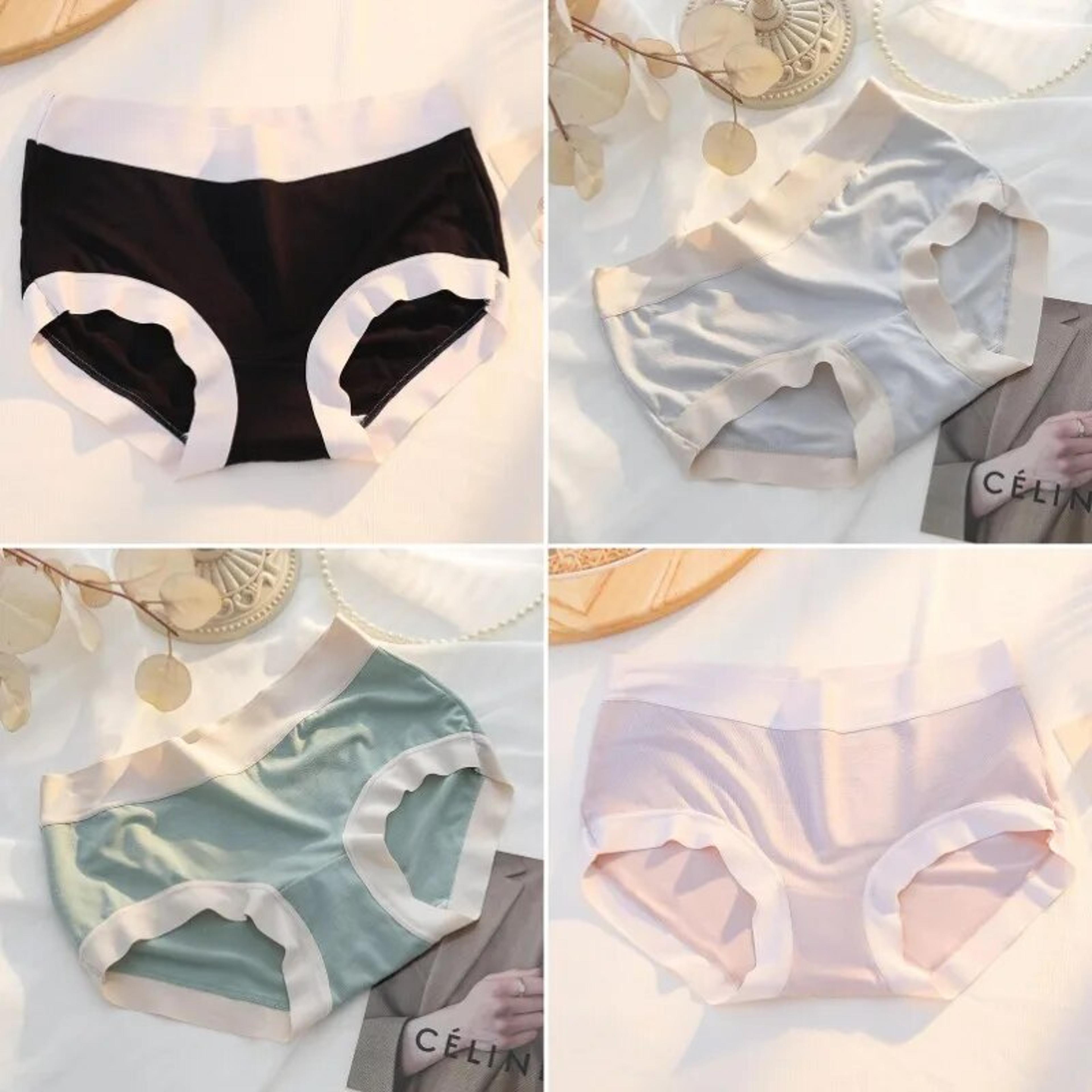 Womens Modal Panties 4 Pack Seamless Underwear Mid Rise Comfortable And Sexy Lingerie For Everyday  7