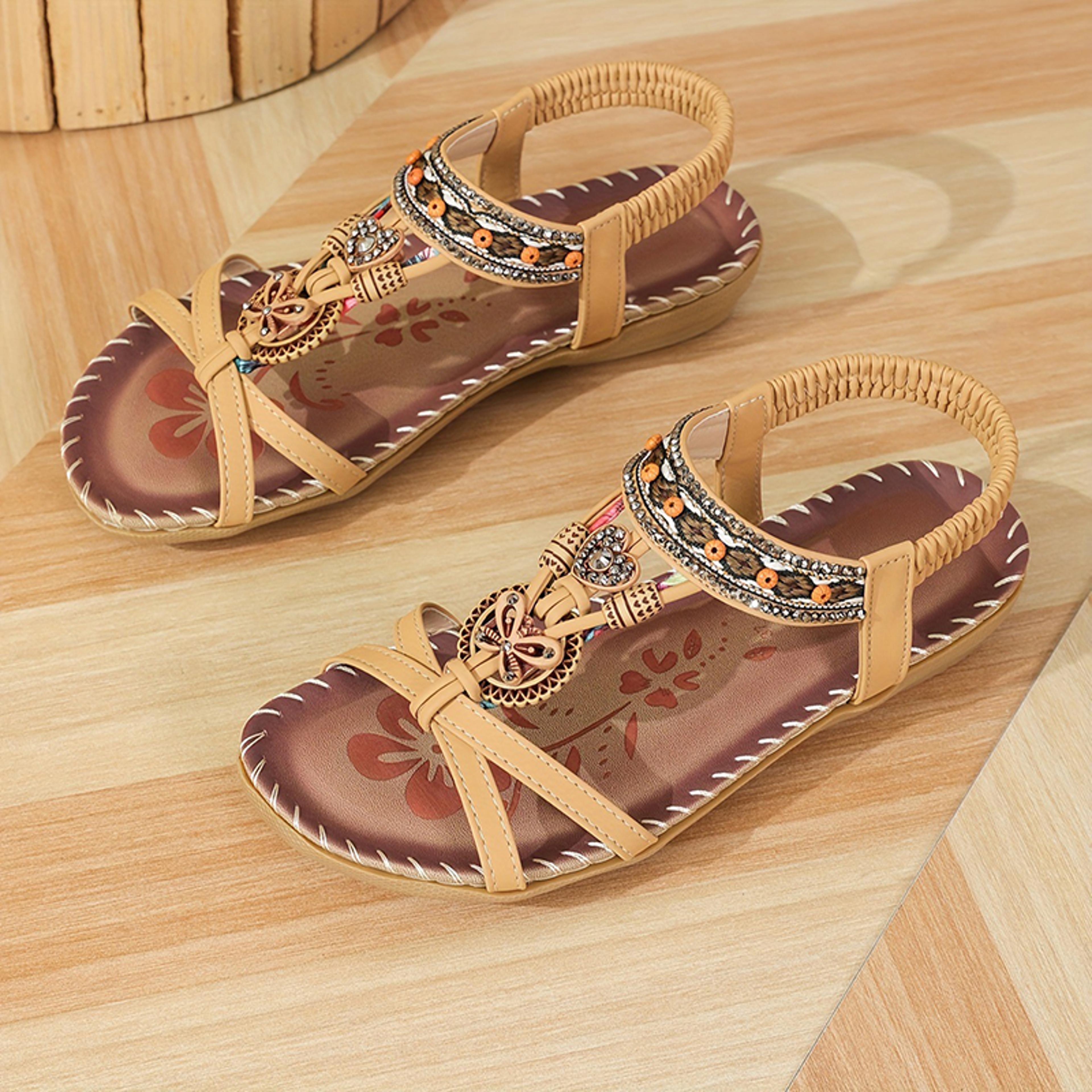 Sandals Womens Shoes Summer Casual Walking Shoes Party Beach Footwear Outdoor Female Sandal Womens  21