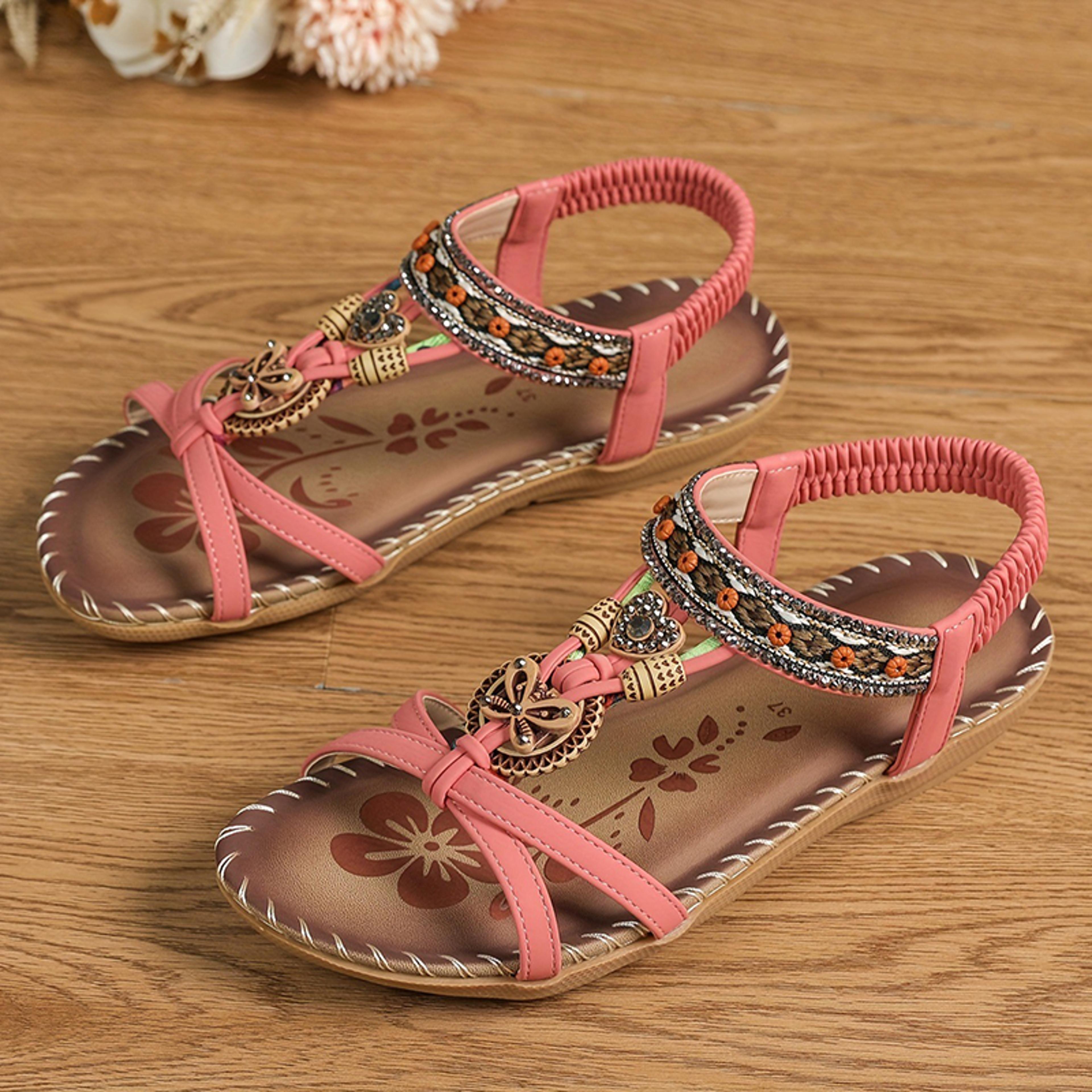 Sandals Womens Shoes Summer Casual Walking Shoes Party Beach Footwear Outdoor Female Sandal Womens  27