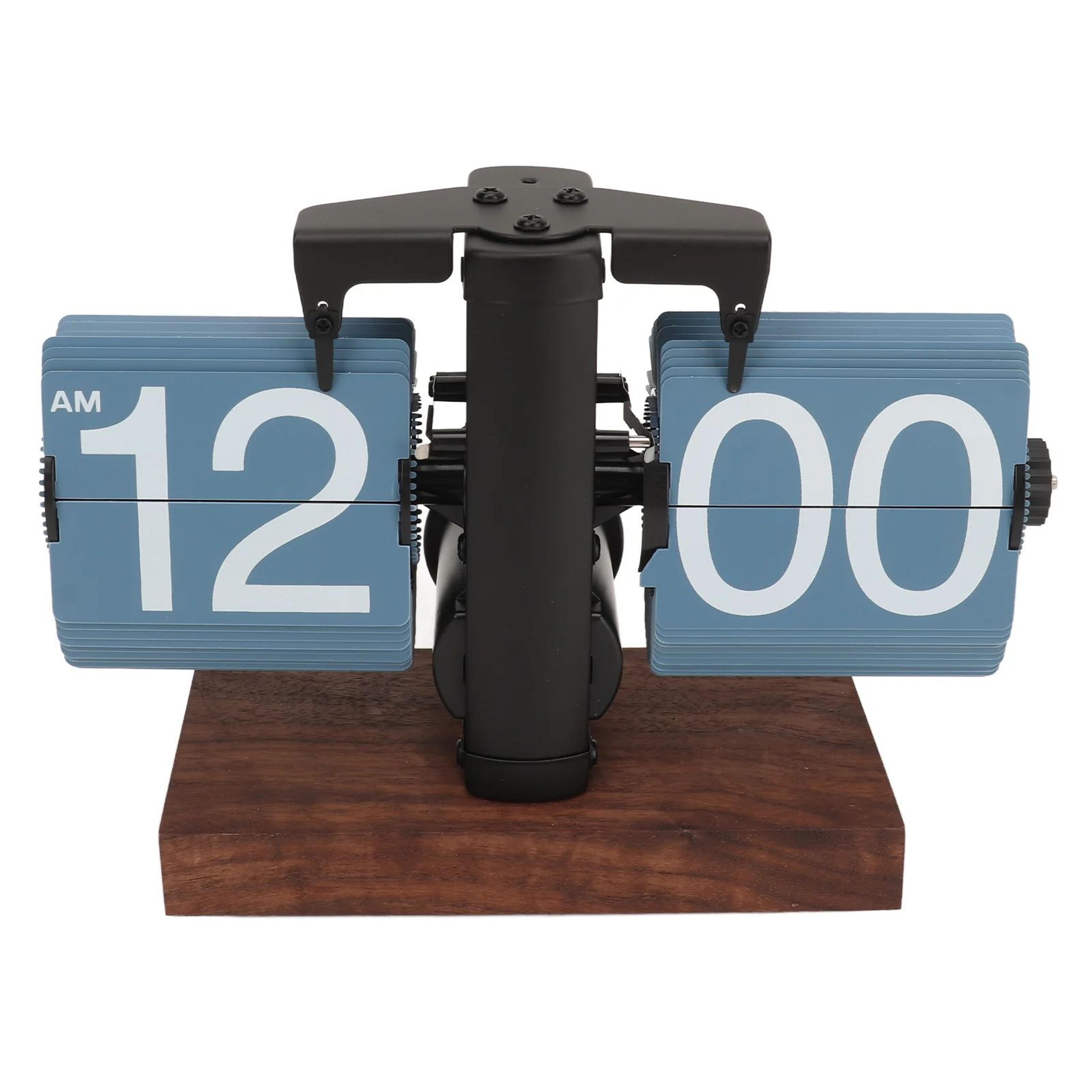 Retro Digital Flip Down Clock Battery Operated Mechanical Timepiece For Home Office And Room Decor 6